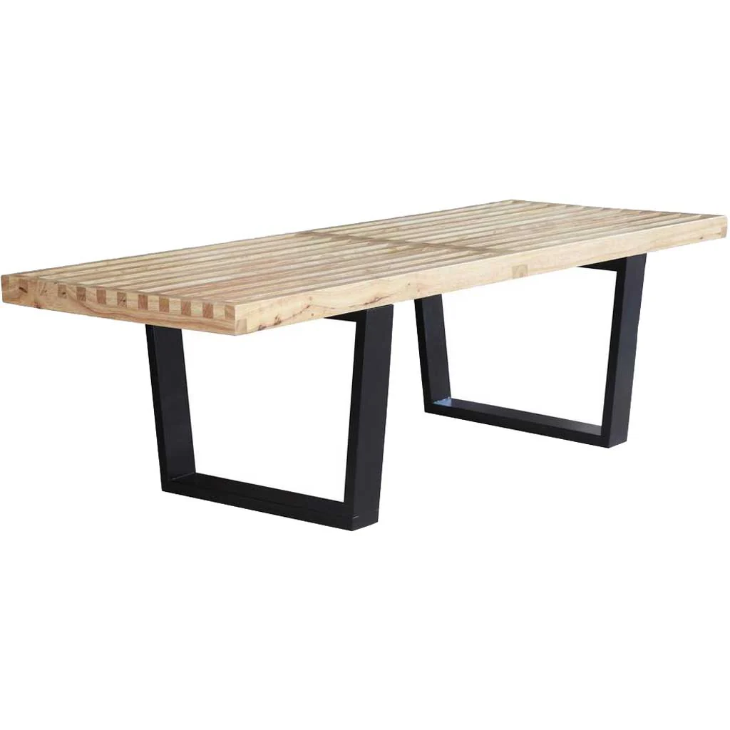Wood Bench 48" Natural - Image 2