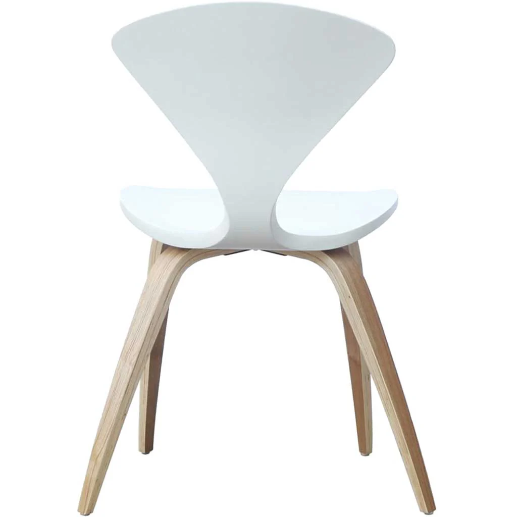Wooden Side Chair White - Image 3