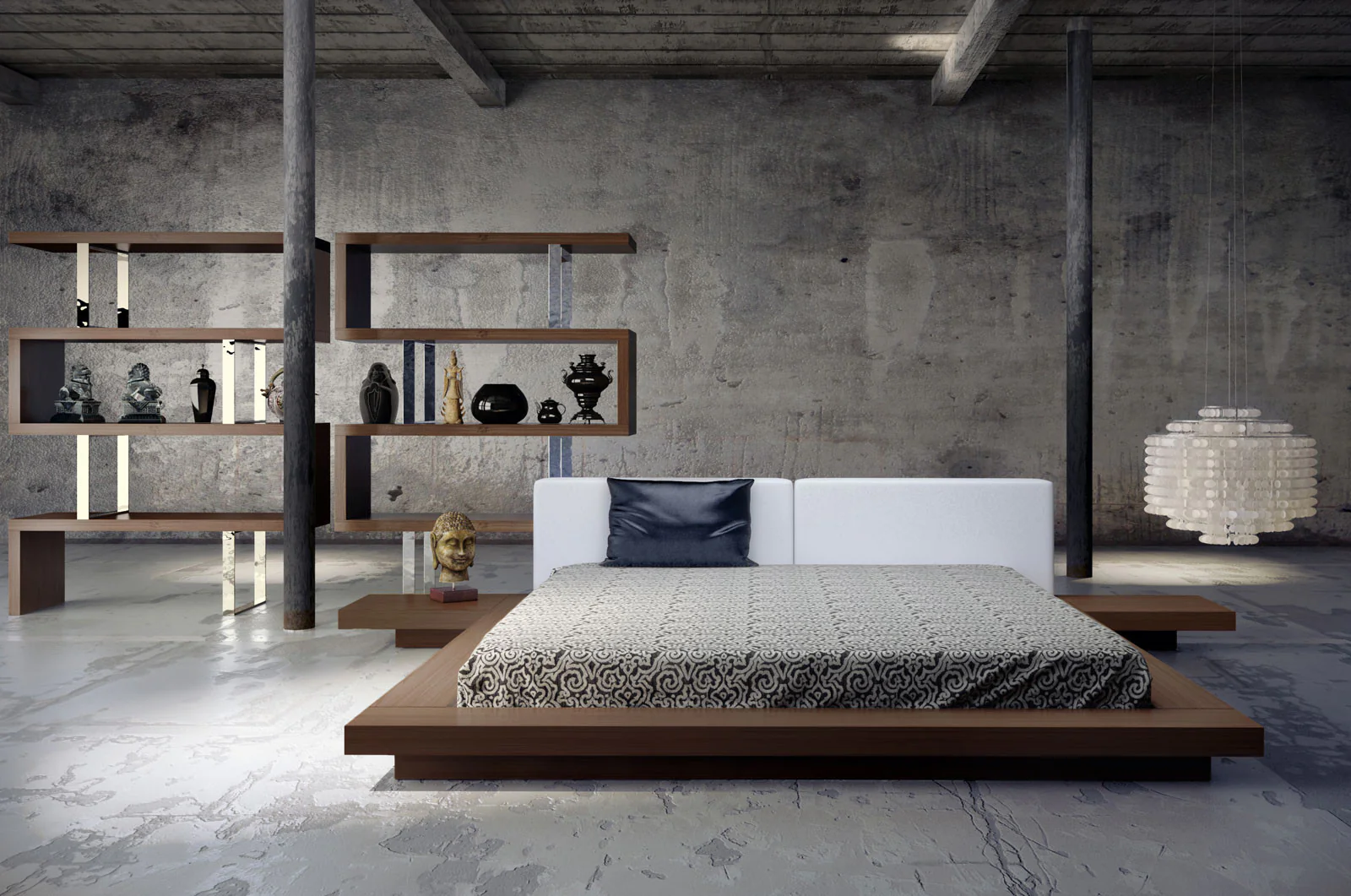 Worth Bed Walnut/White - Image 4