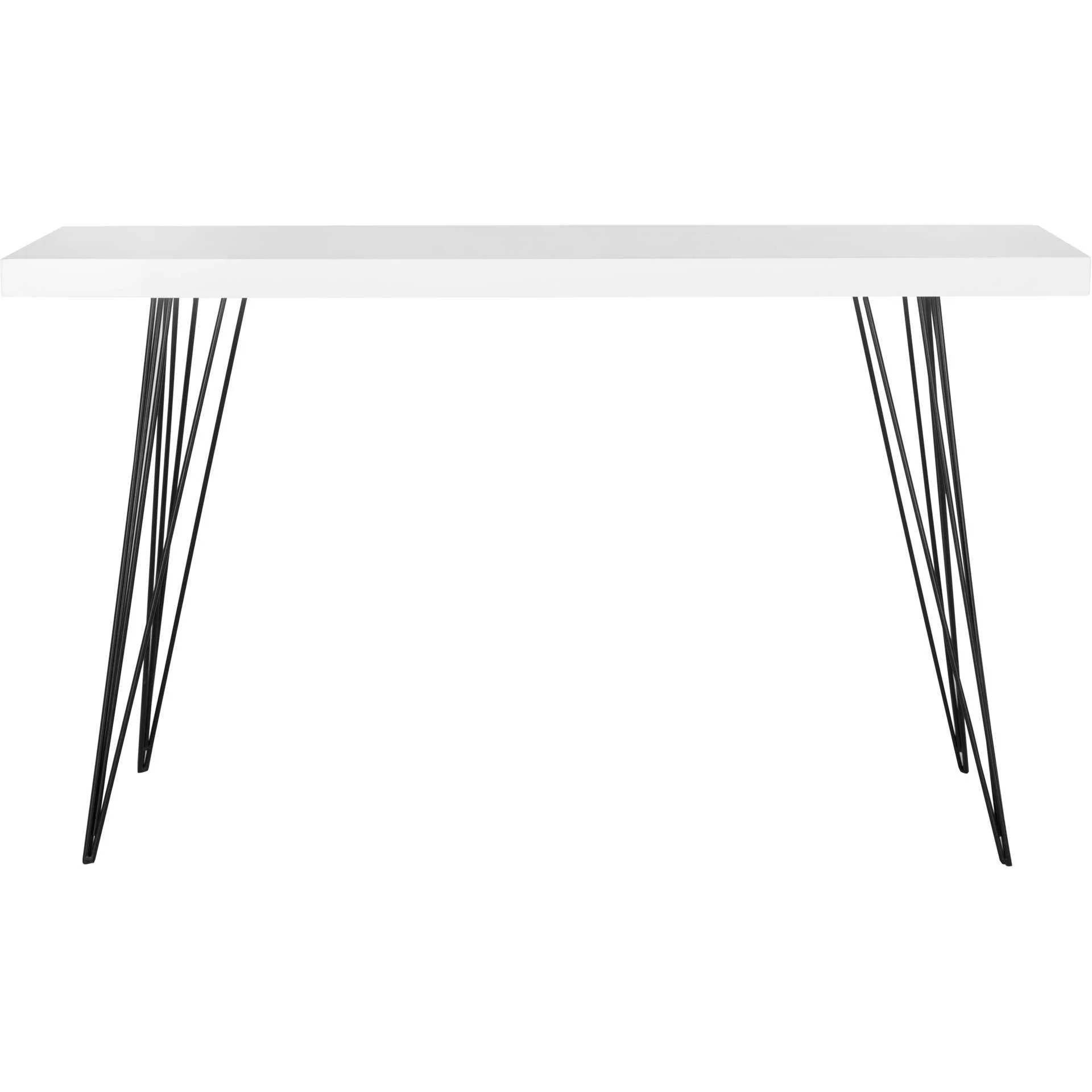 Woven Lacquer Console White - Image 2