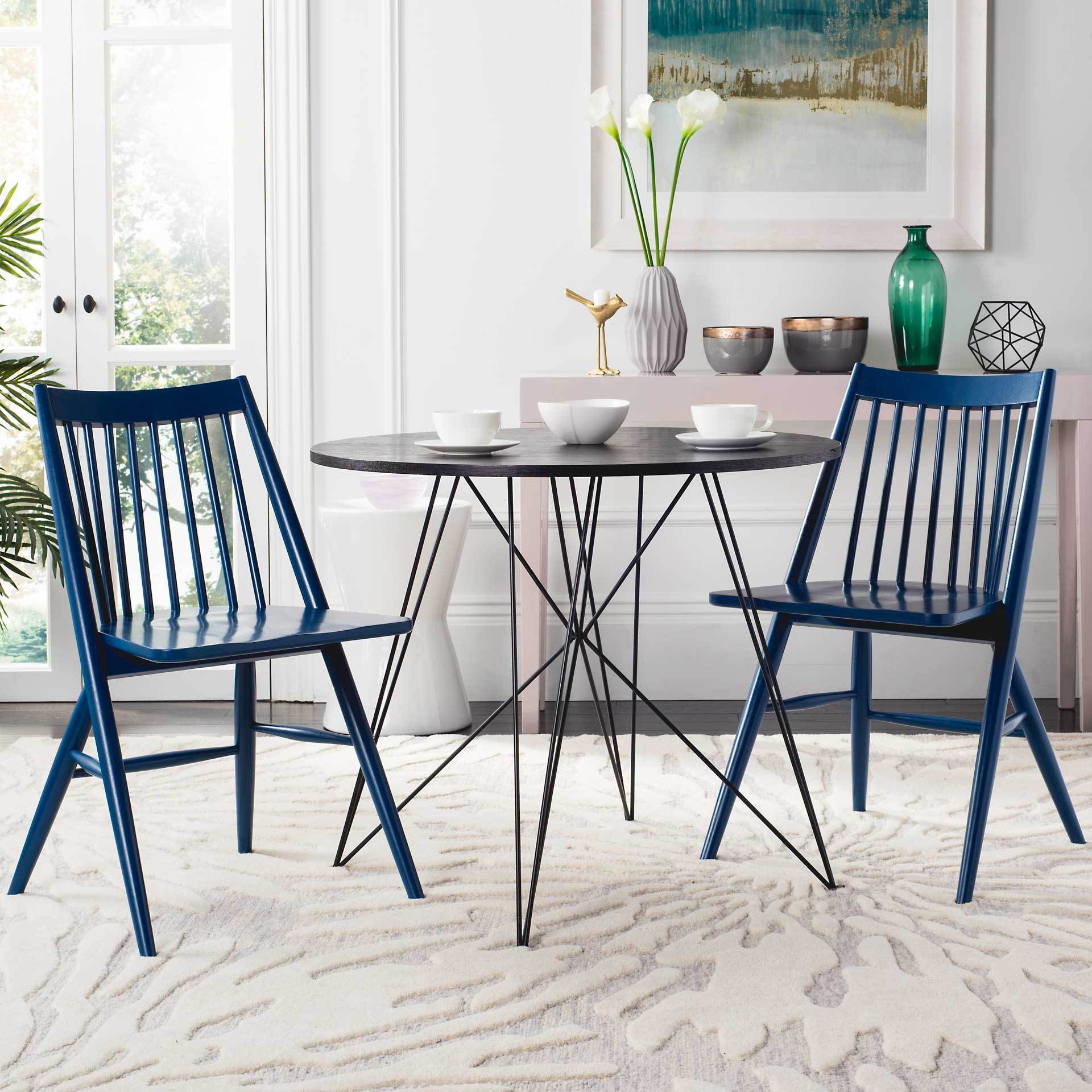 Wrangler Dining Chair Navy (Set of 2) - Image 7