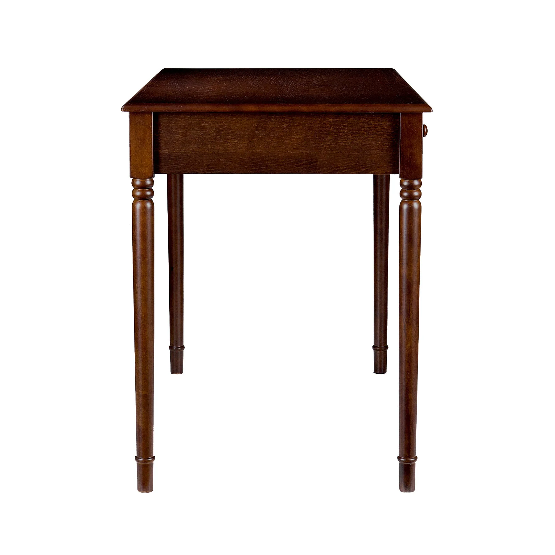 Writers 2-Drawer Desk Espresso - Image 3