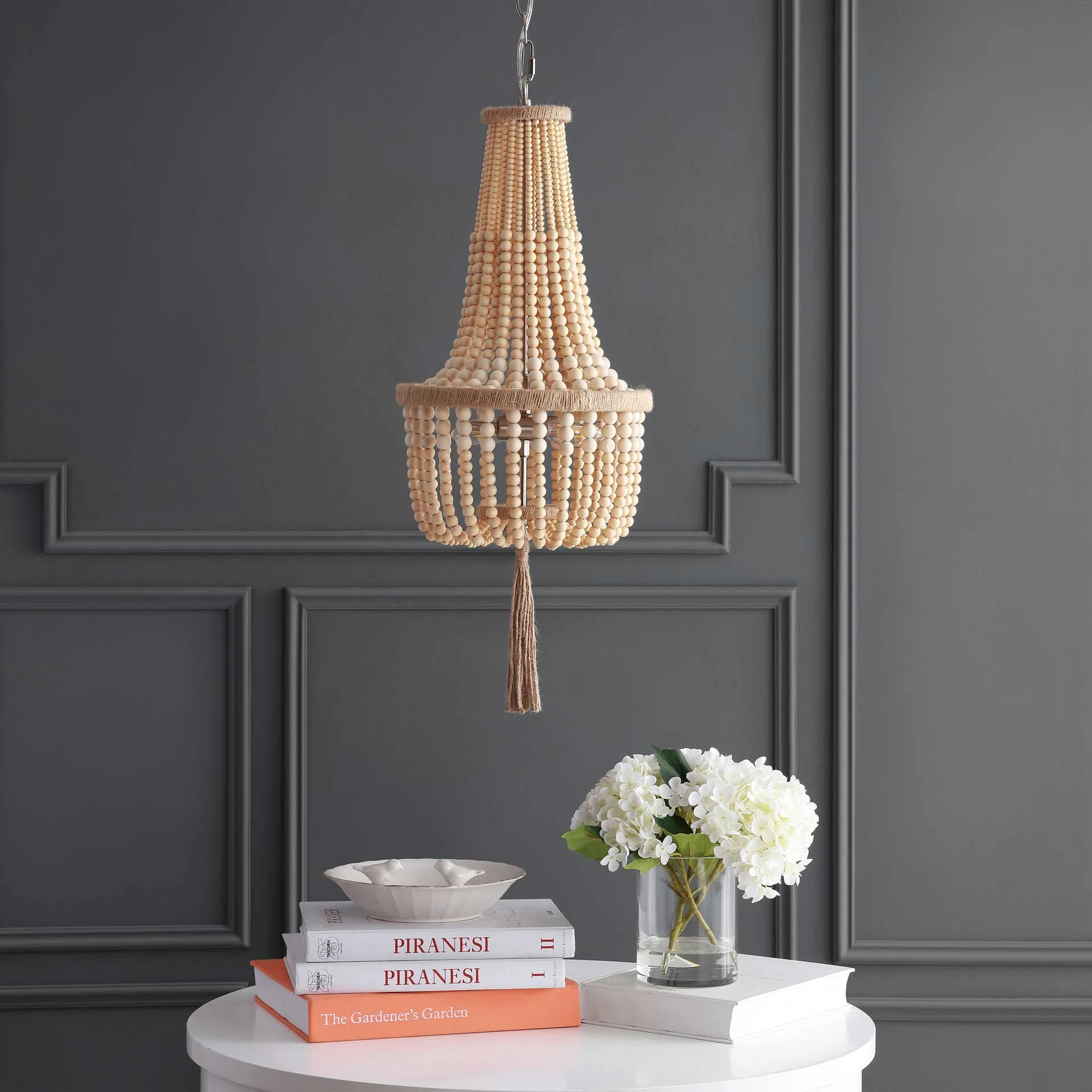 Wyat Pendant Brown/Brush Nickel - Image 3
