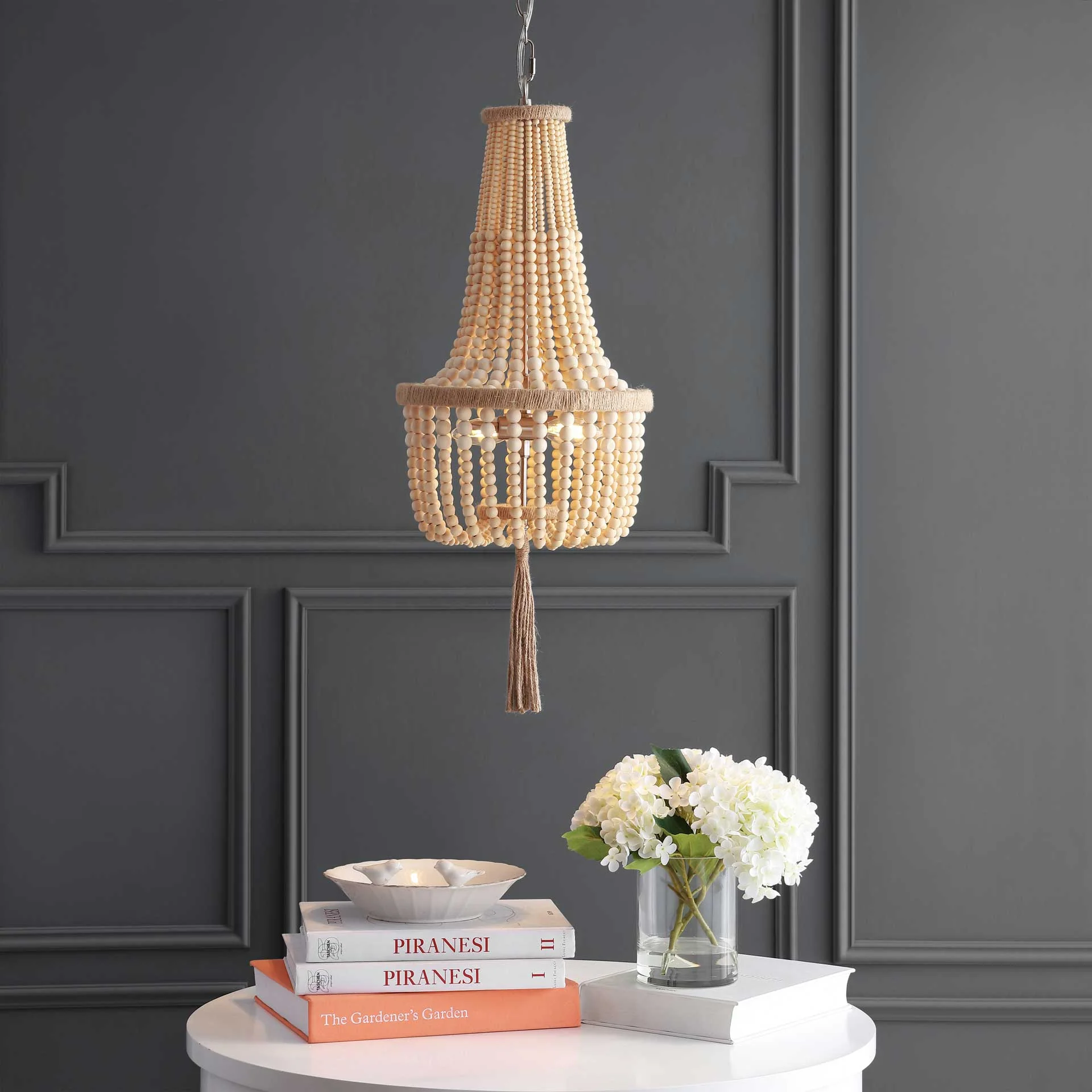 Wyat Pendant Brown/Brush Nickel - Image 4