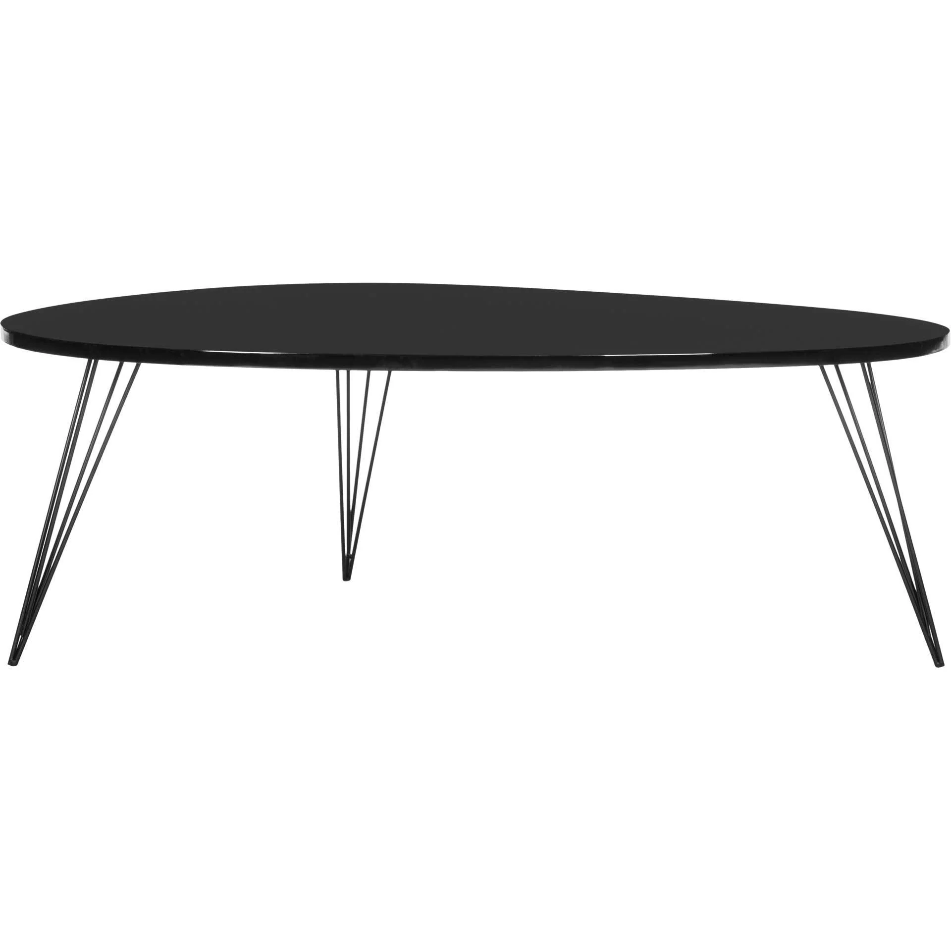 Wyatt Lacquer Coffee Table Black - Image 2