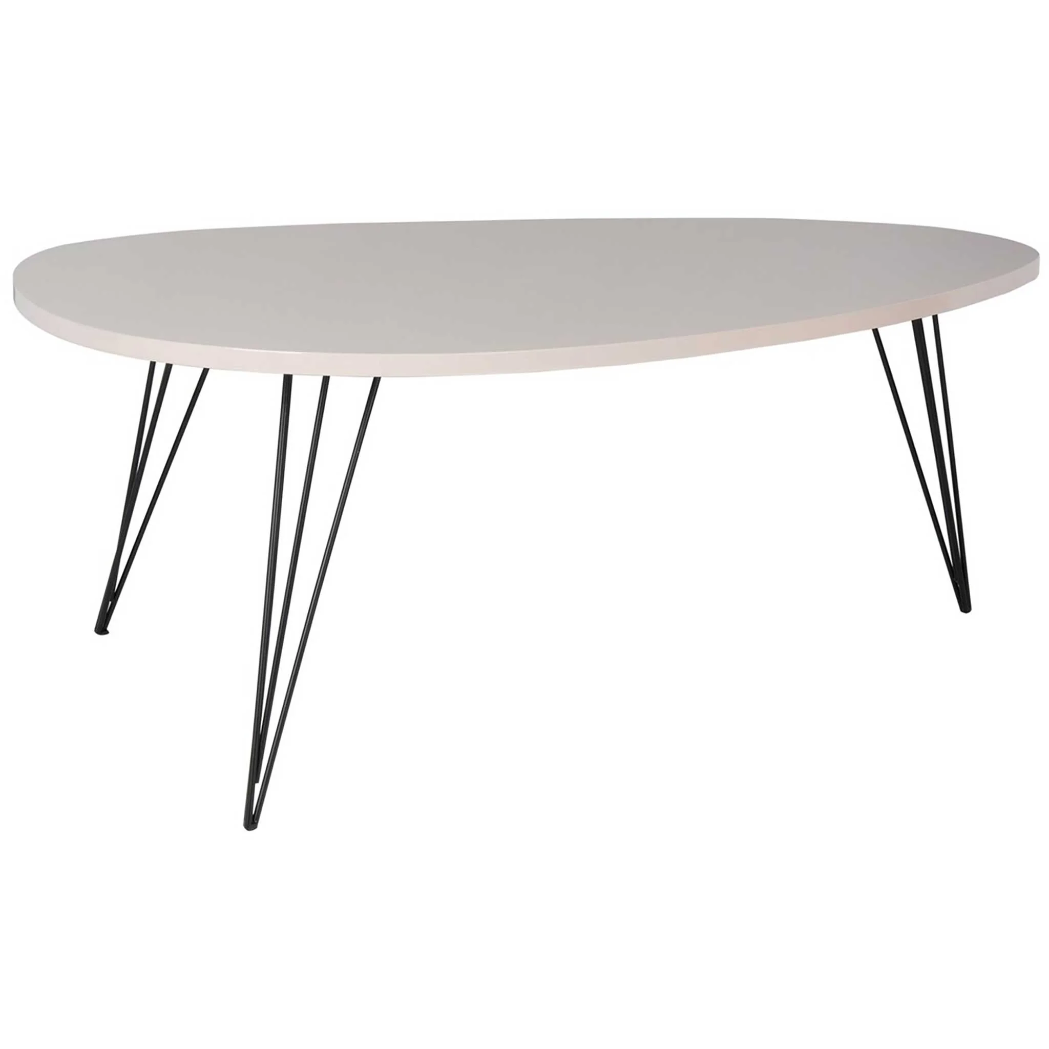 Wyatt Lacquer Coffee Table Taupe - Image 3