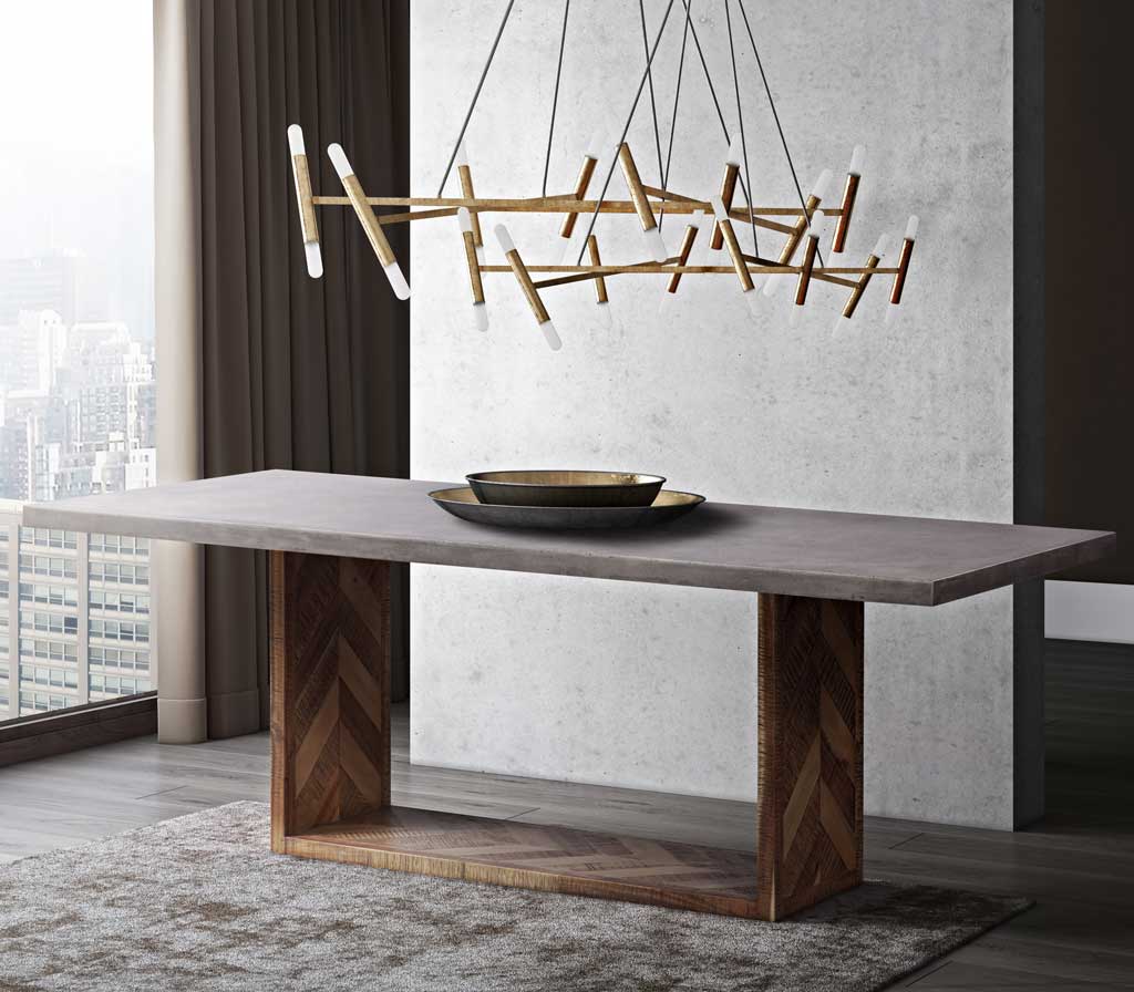 Wylie Mixed Dining Table - Image 6
