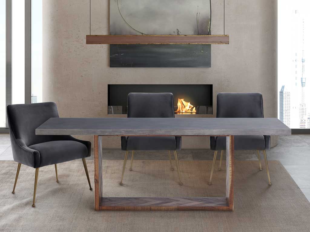 Wylie Mixed Dining Table - Image 7