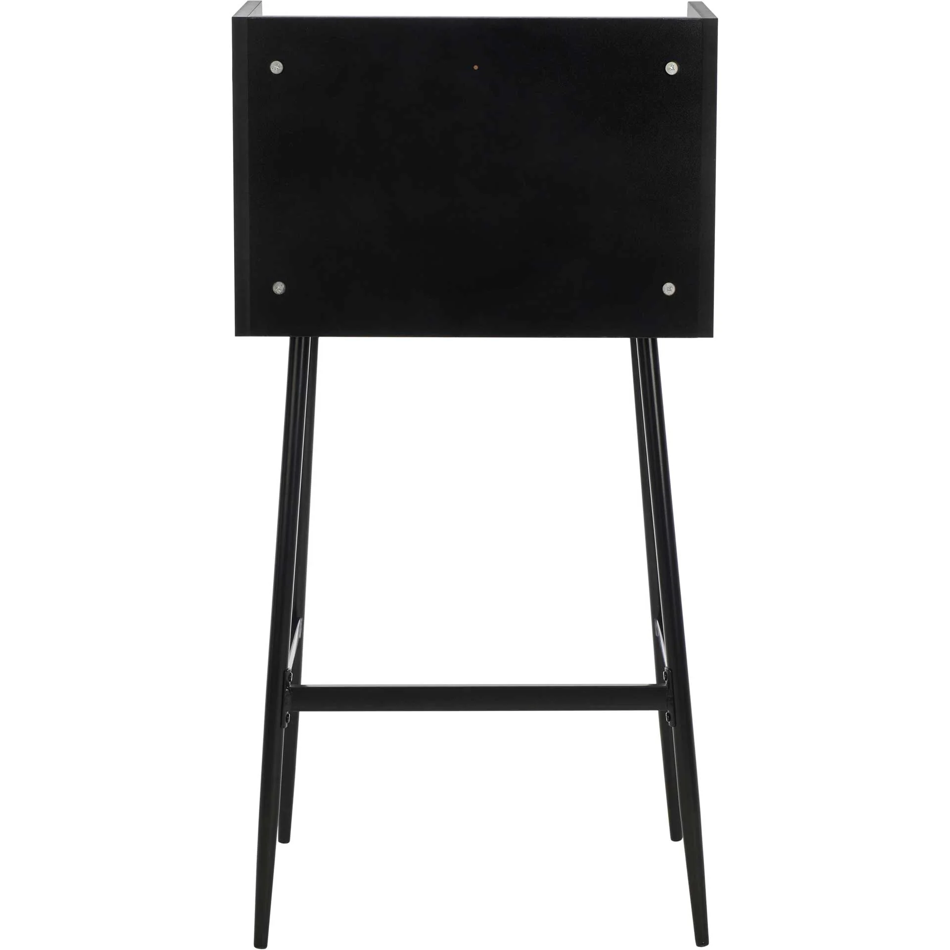 Xavier Modern Secretary Desk Black - Image 4