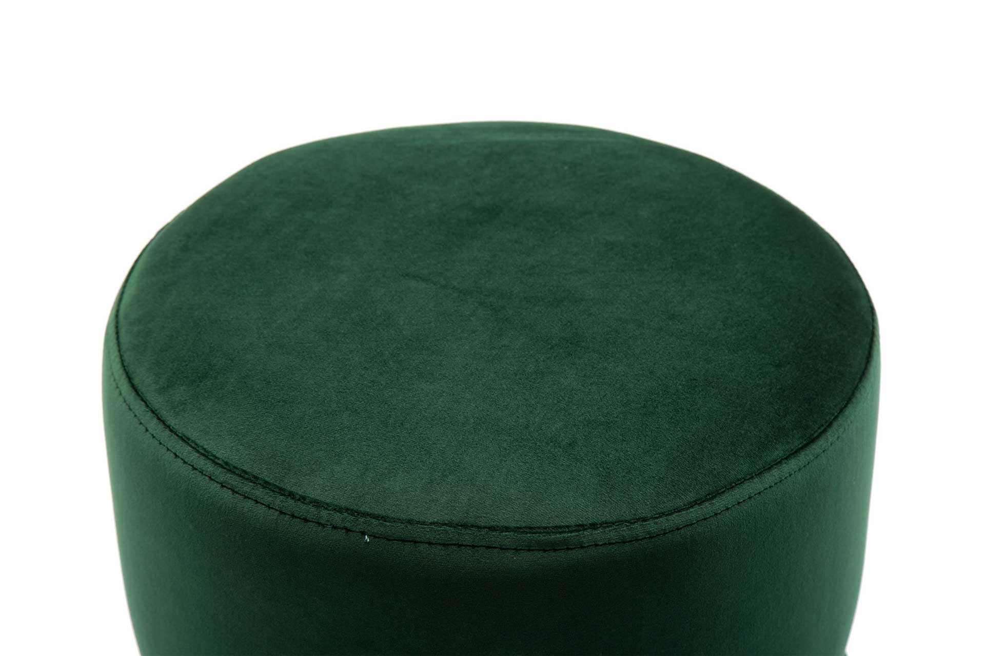 Yahia Velvet Ottoman Forest Green - Image 3
