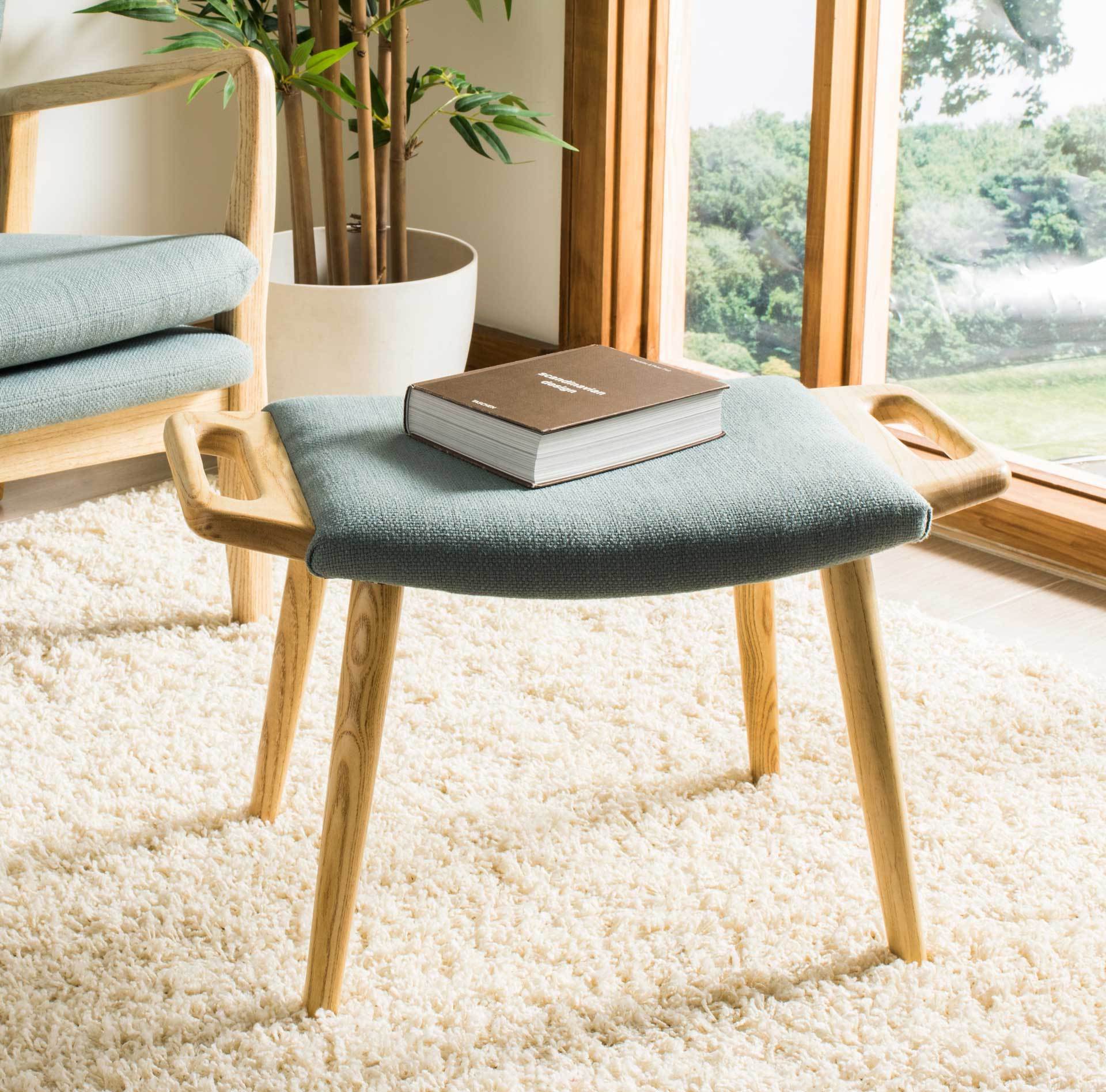 Yandel Bench Blue/Natural - Image 5