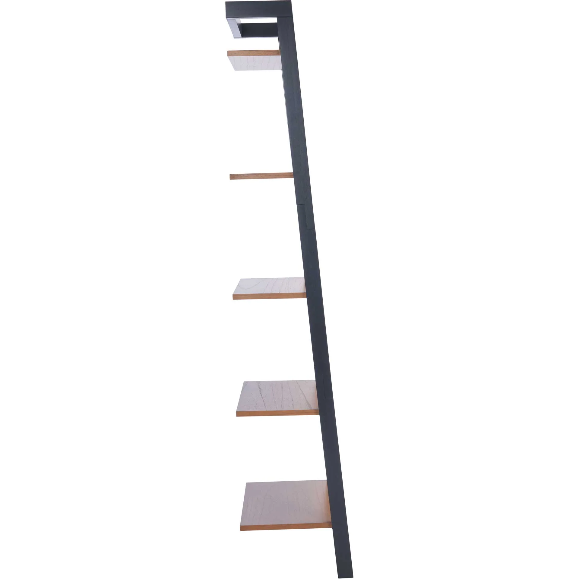 Yara 5 Tier Leaning Etagere Natural/Charcoal - Image 3
