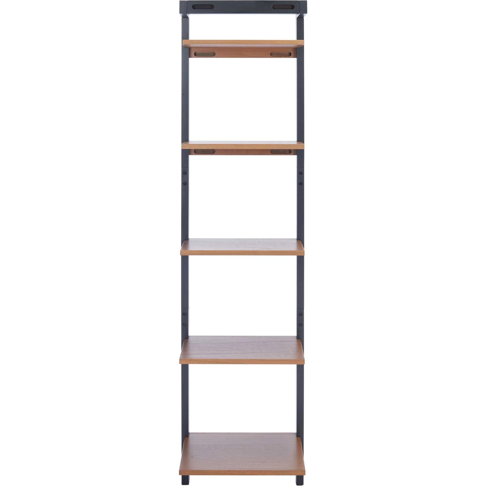 Yara 5 Tier Leaning Etagere Natural/Charcoal - Image 4
