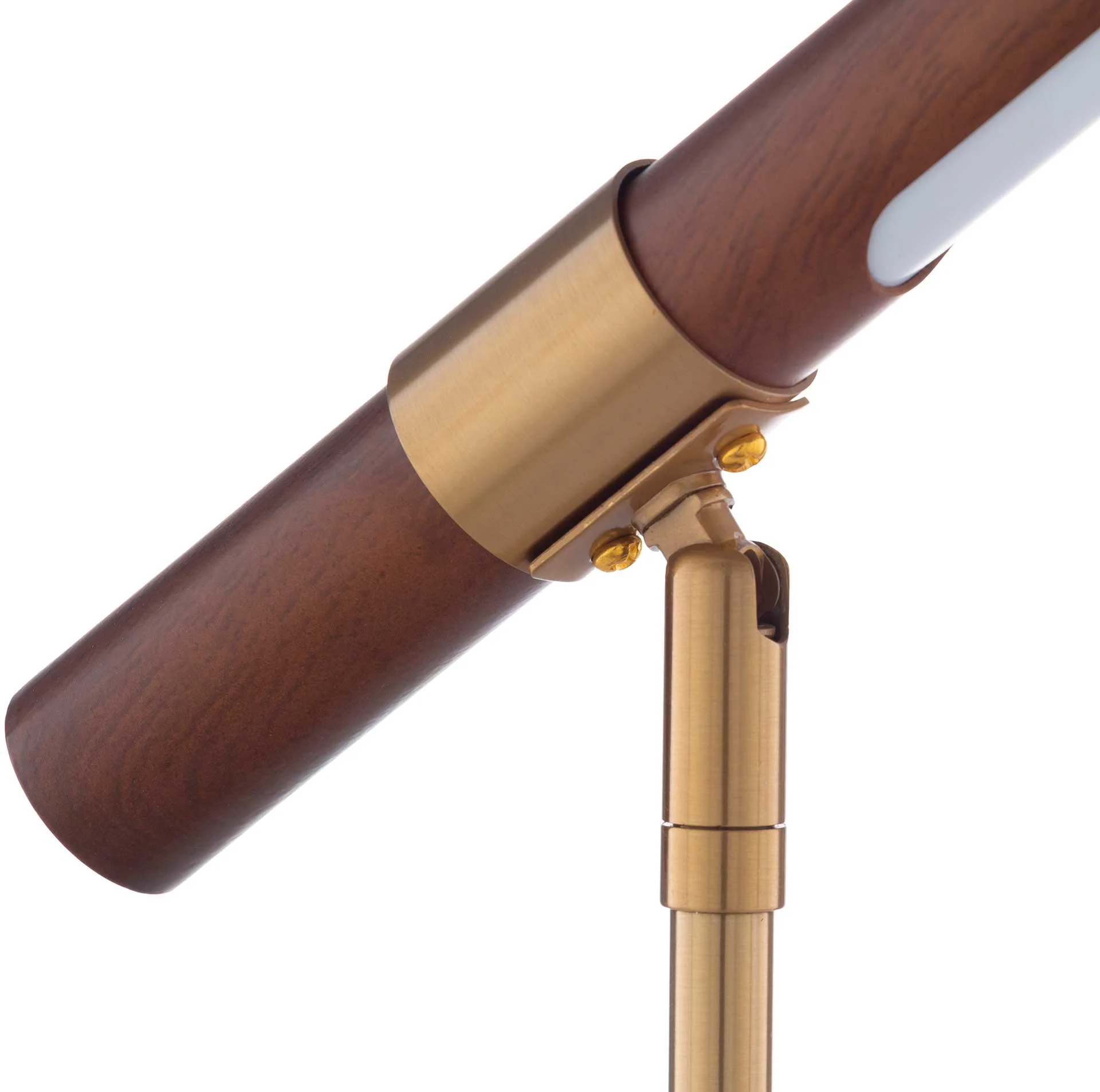 Yaseen Table Lamp Brass/White - Image 3