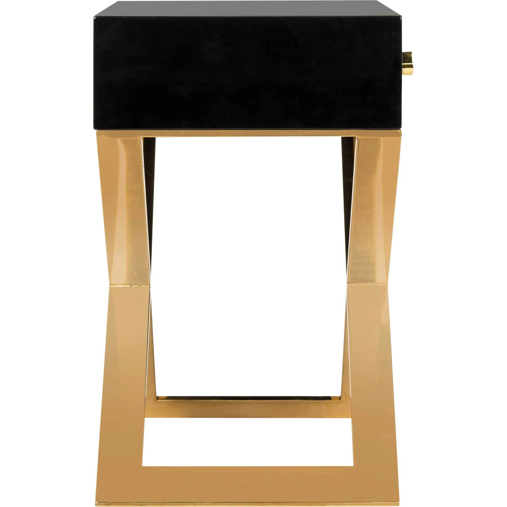 Yoali Side Table Black/Gold - Image 4