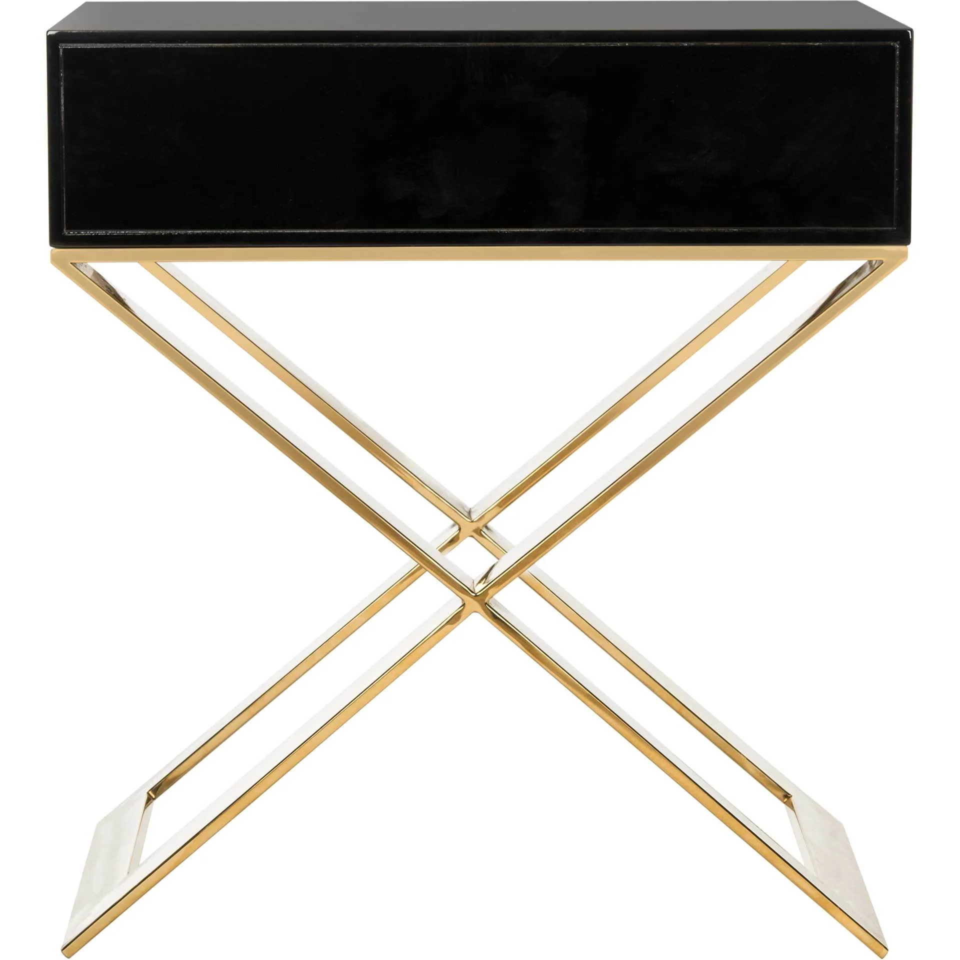 Yoali Side Table Black/Gold - Image 5