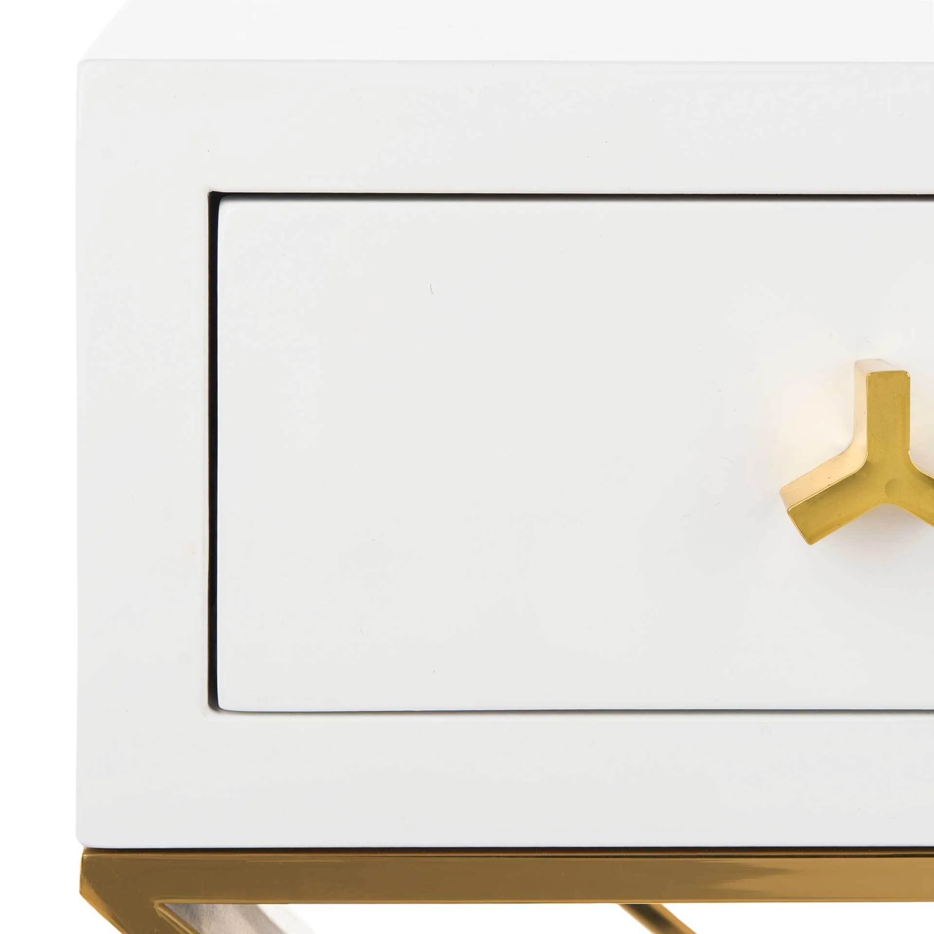 Yoali Side Table White/Gold - Image 6