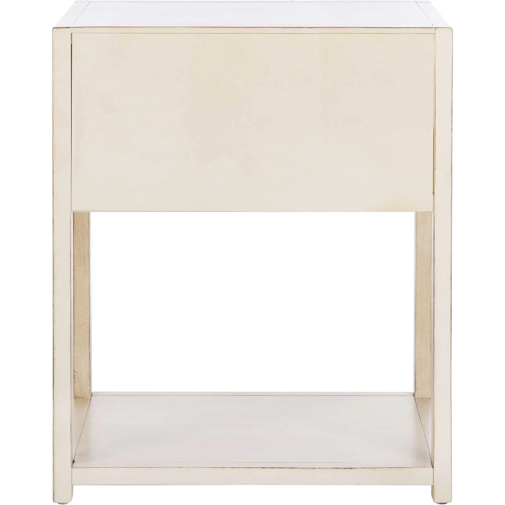 Yuan 1 Drawer 1 Shelf Nightstand Antique White - Image 4