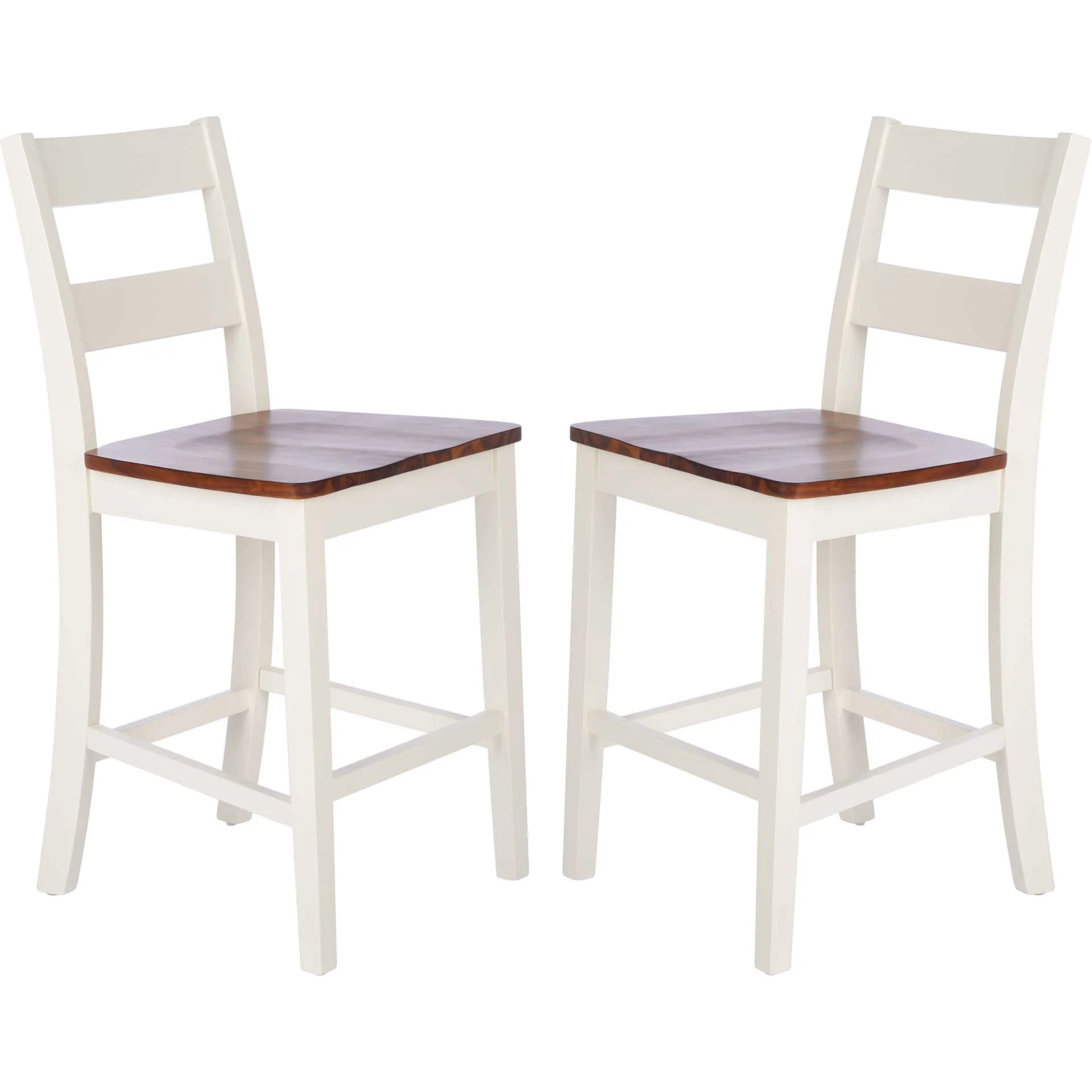 Yuki Counter Stool White/Natural (Set of 2) - Image 5