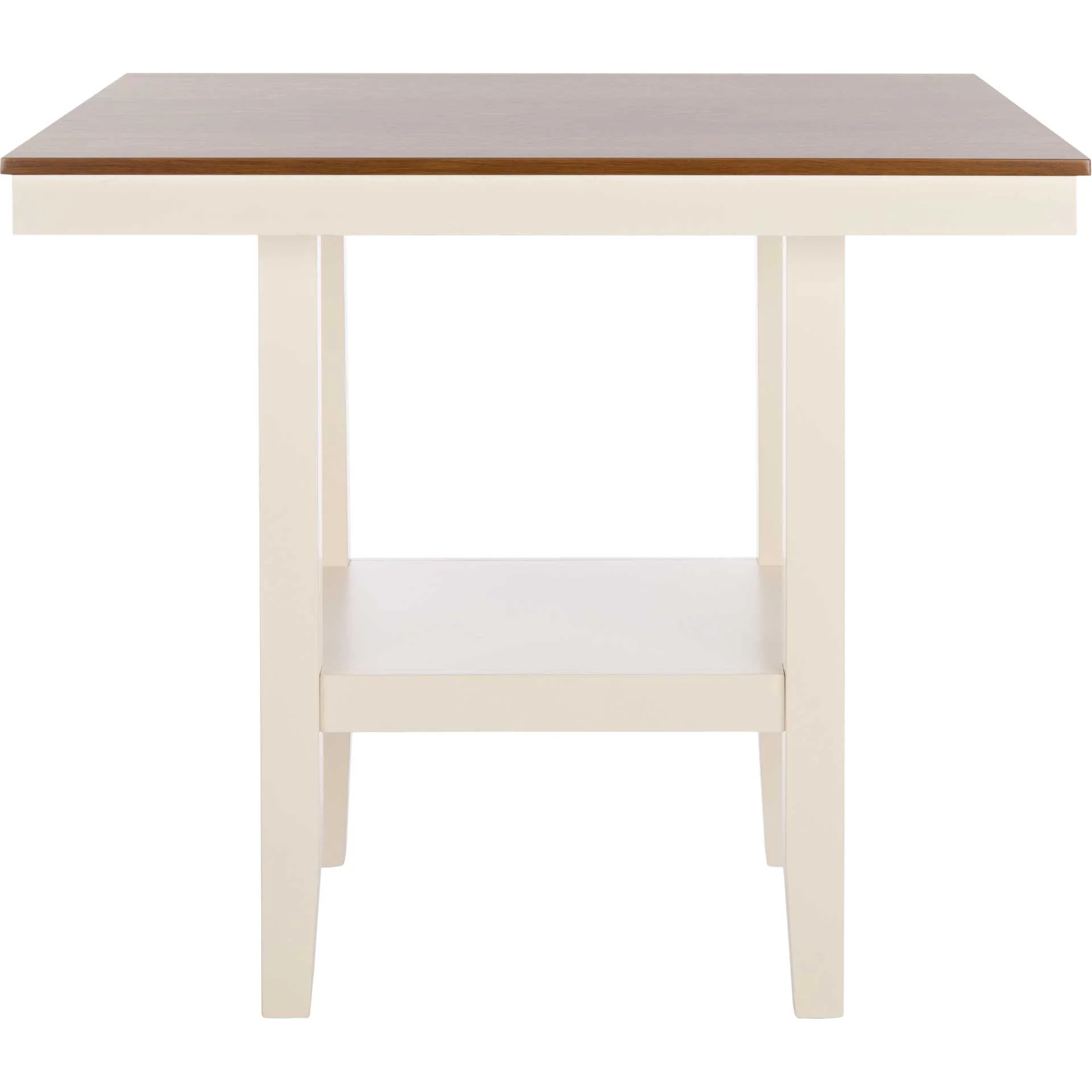 Yuki Square Counter Table White/Natural - Image 2