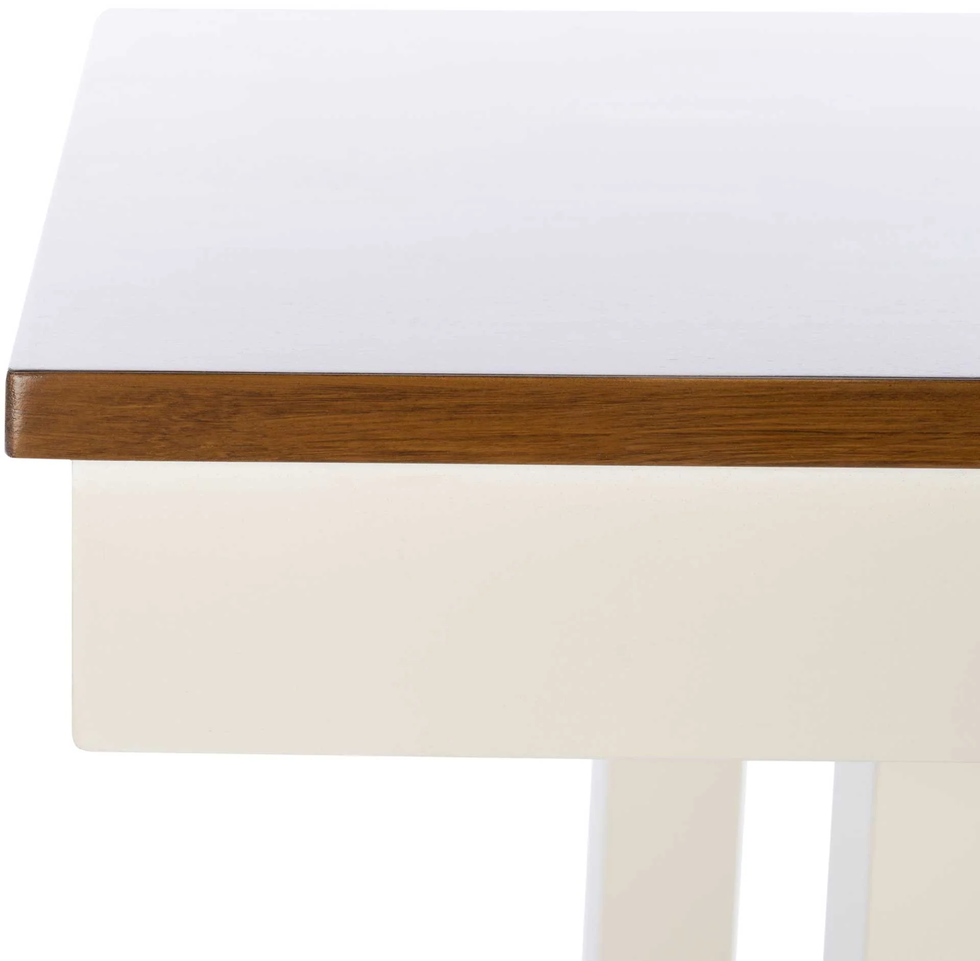 Yuki Square Counter Table White/Natural - Image 3