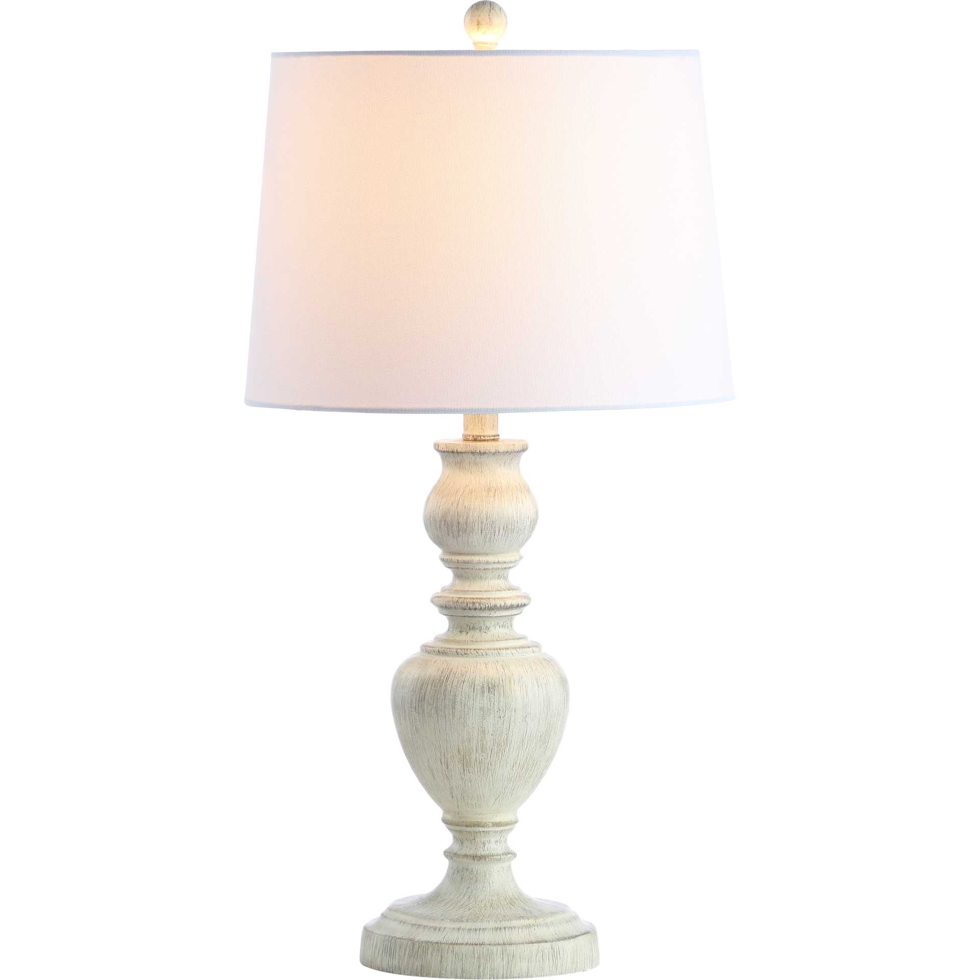 Zac Table Lamp White Wash (Set of 2) - Image 2