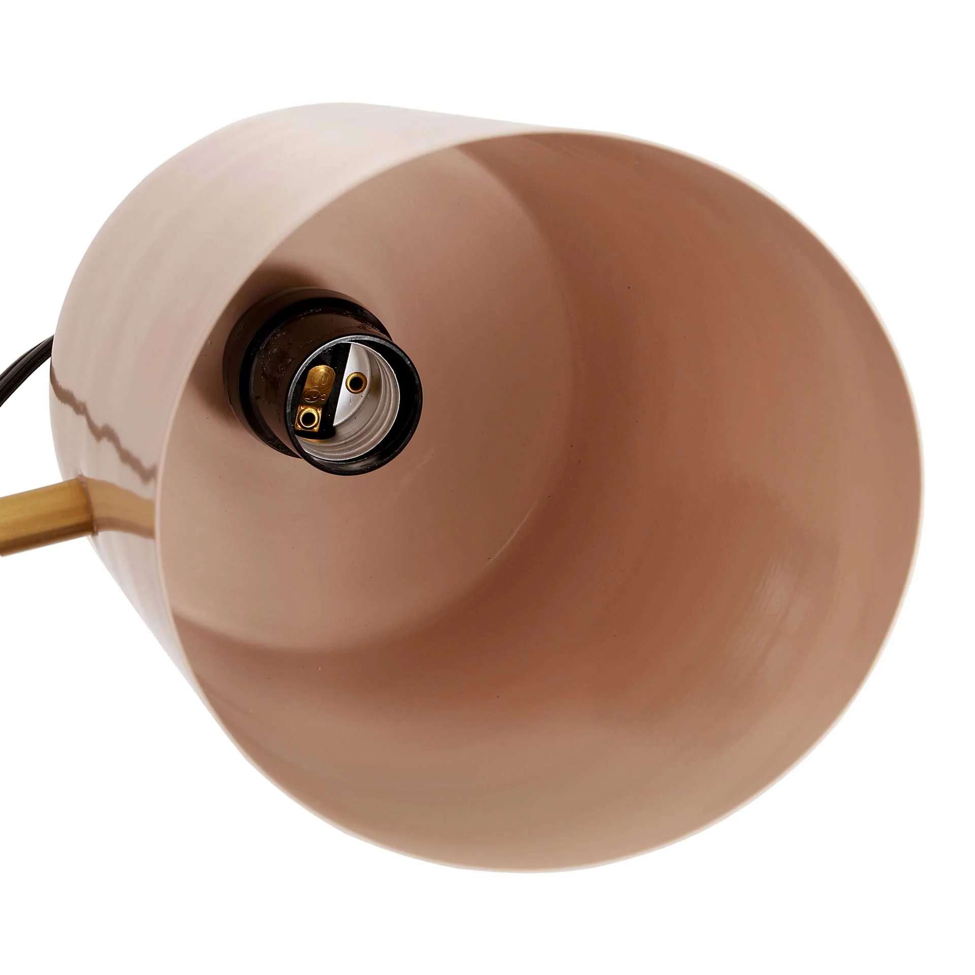 Zachary Wall Sconce Blush/Matte Brass - Image 4