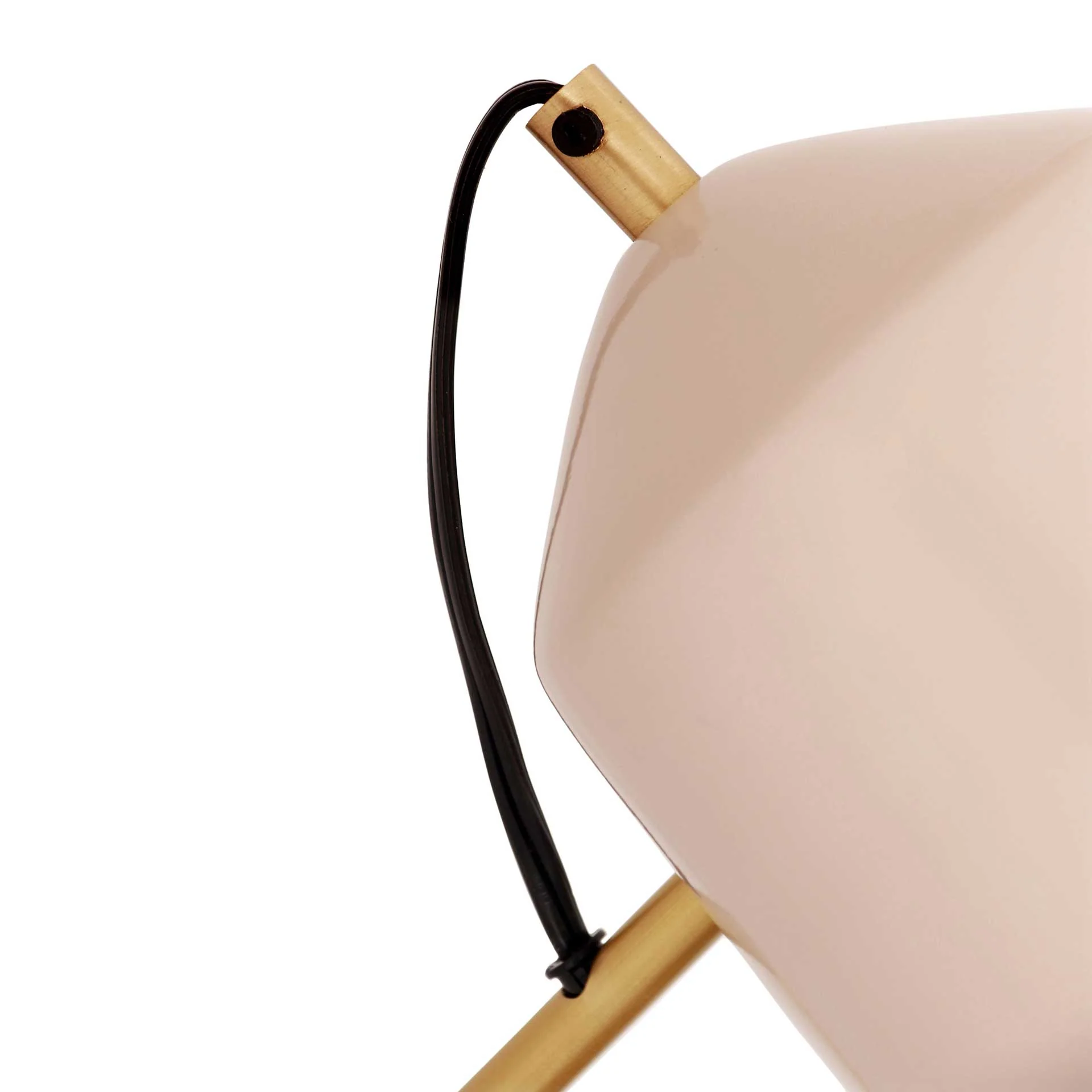 Zachary Wall Sconce Blush/Matte Brass - Image 5