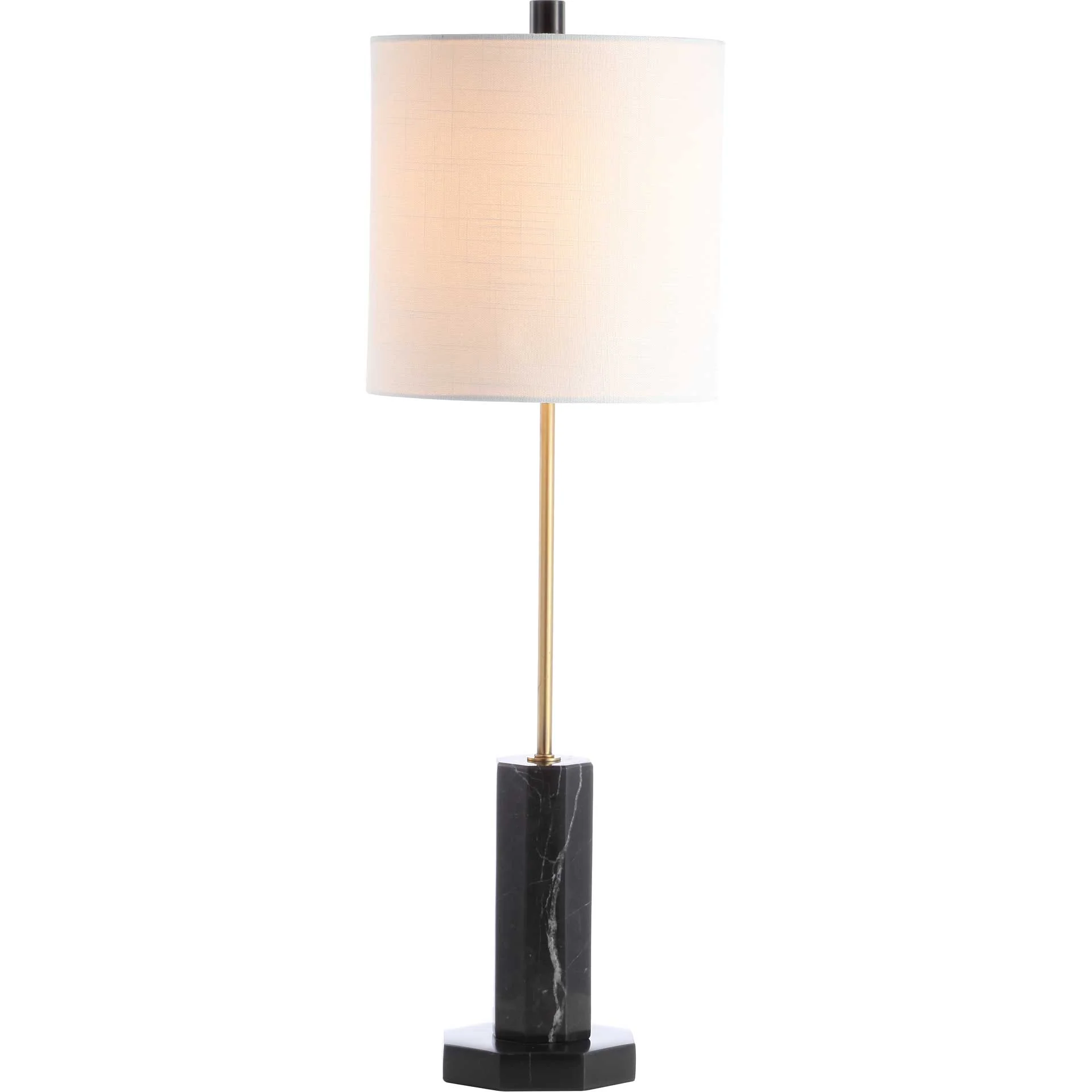 Zagros Table Lamp Black/Brass Gold - Image 2