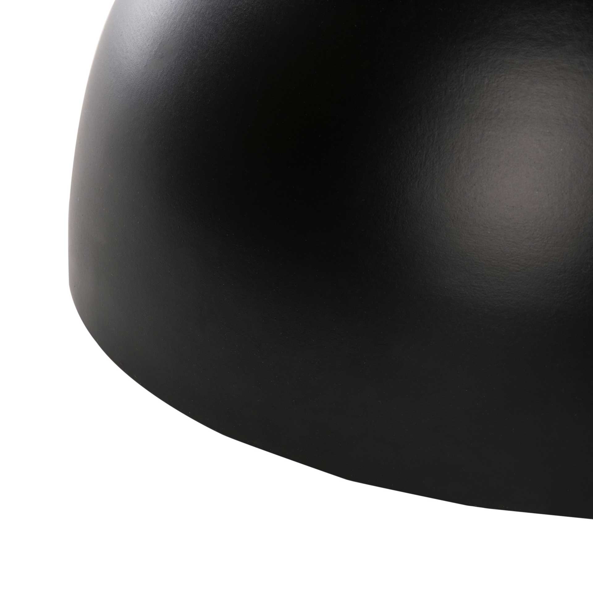 Zahir Round Accent Table White/Black/Gold - Image 4