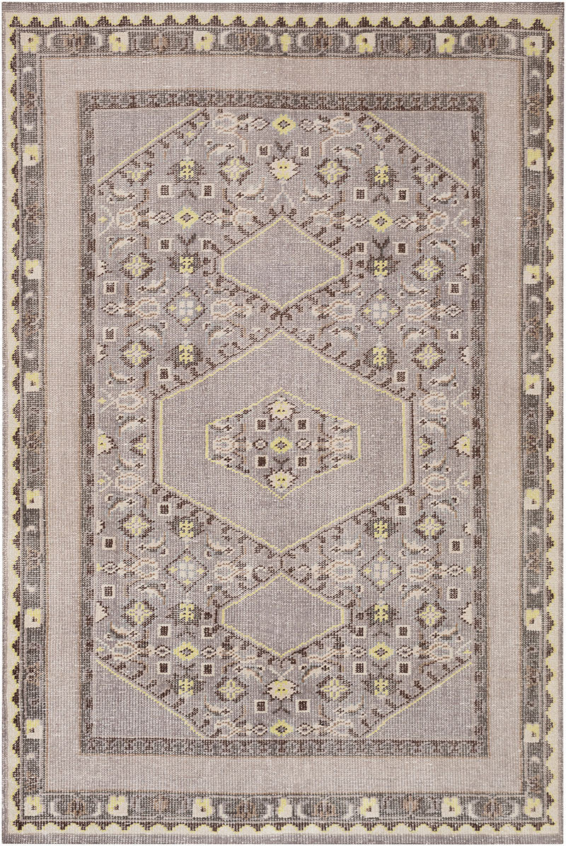Zahra Charcoal/Light Gray Area Rug - Image 2