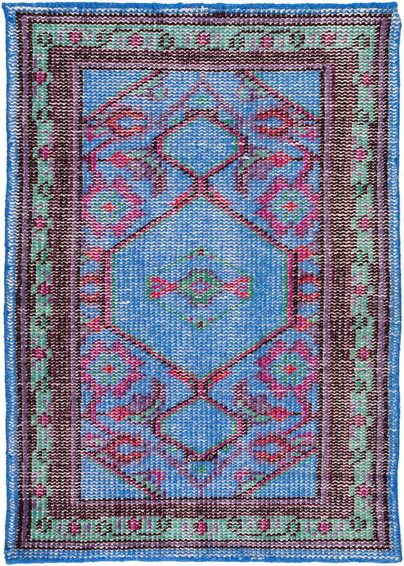 Zahra Cobalt/Teal Area Rug - Image 3