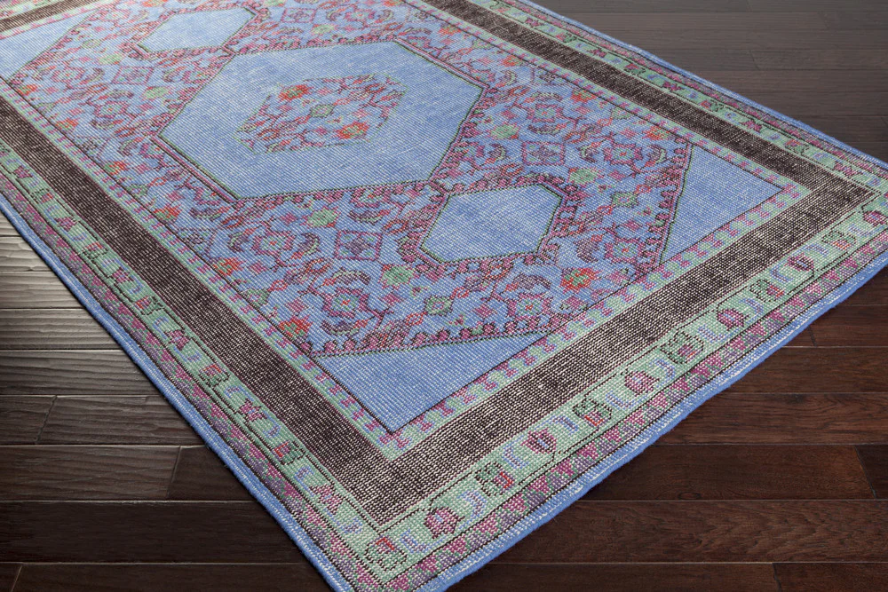 Zahra Cobalt/Teal Area Rug - Image 4