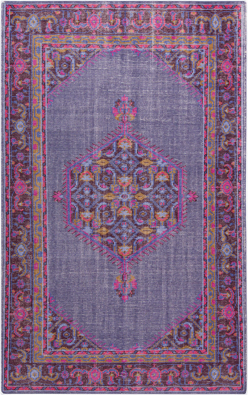 Zahra Iris/Chocolate Area Rug - Image 2