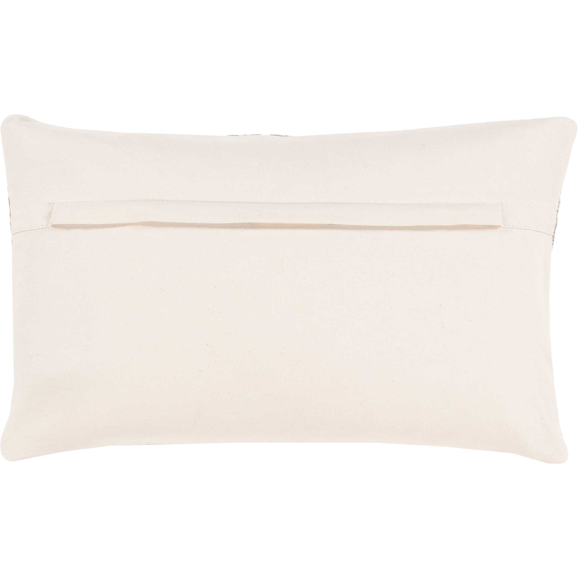 Zahra Pillow Cream/Silver Gray - Image 4