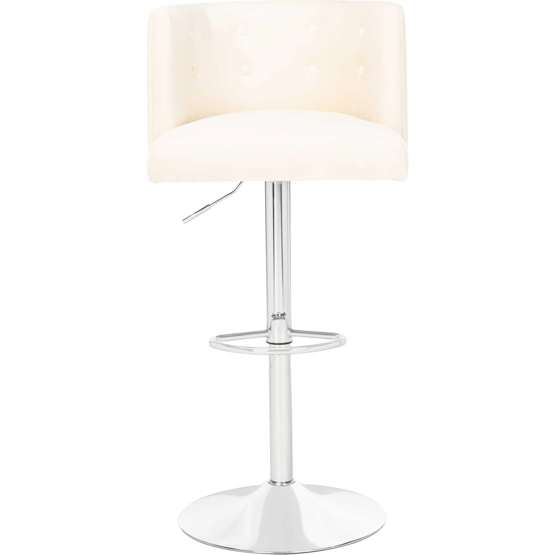 Zain Adjustable Bar Stool Cream - Image 2