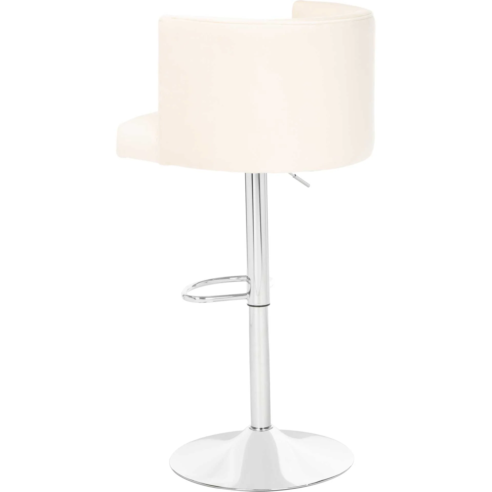 Zain Adjustable Bar Stool Cream - Image 3