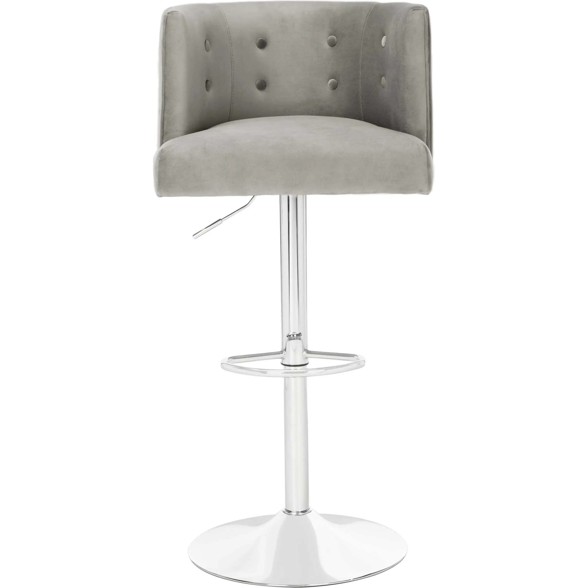 Zain Adjustable Bar Stool Light Gray - Image 2