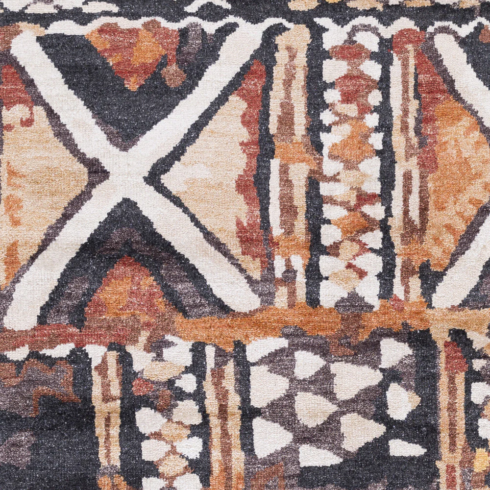 Zambia Khaki/Camel/Saffron Area Rug - Image 2