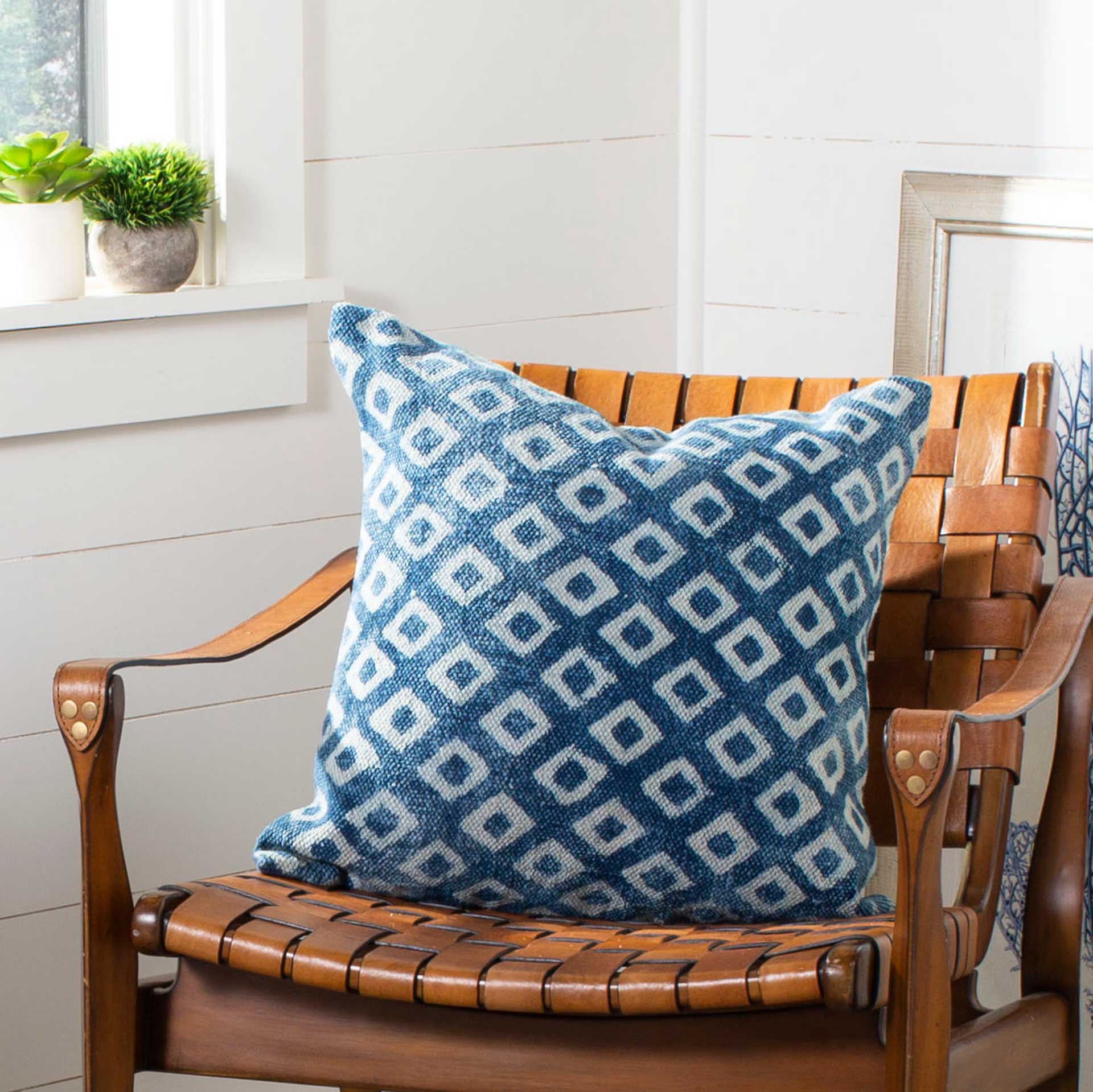 Zander Pillow Indigo - Image 3
