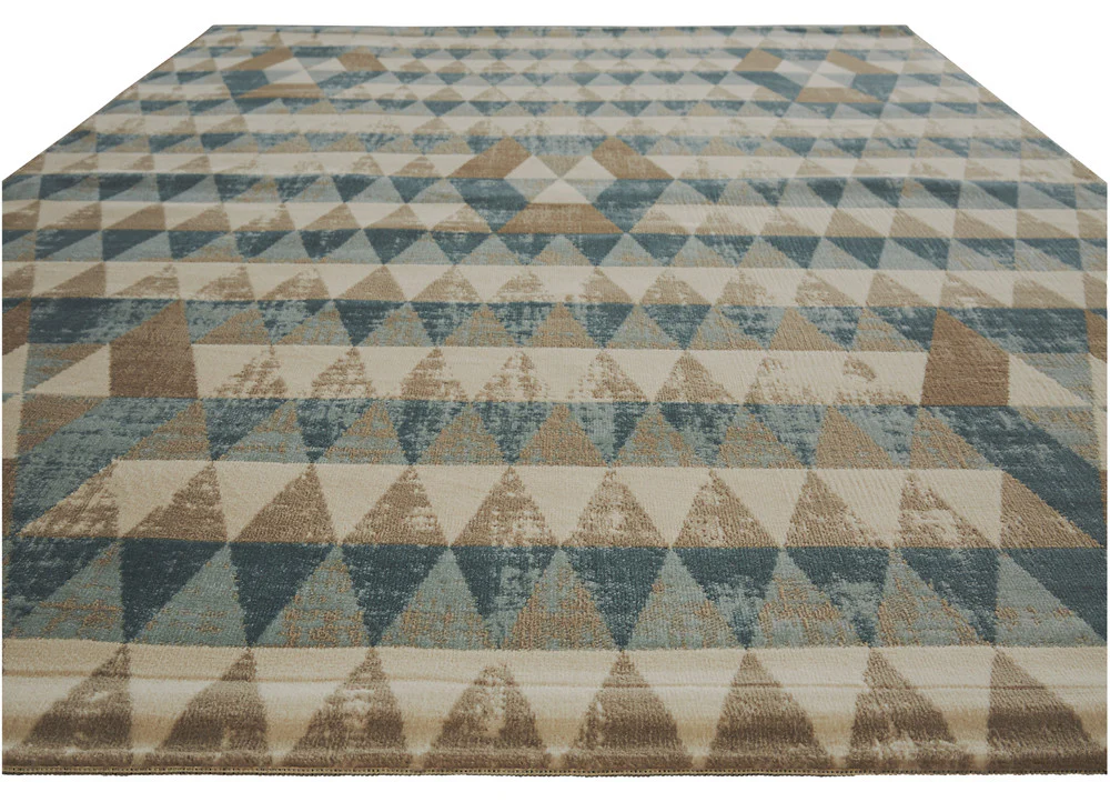 Zane Payne Neutral/Blue Area Rug - Image 3