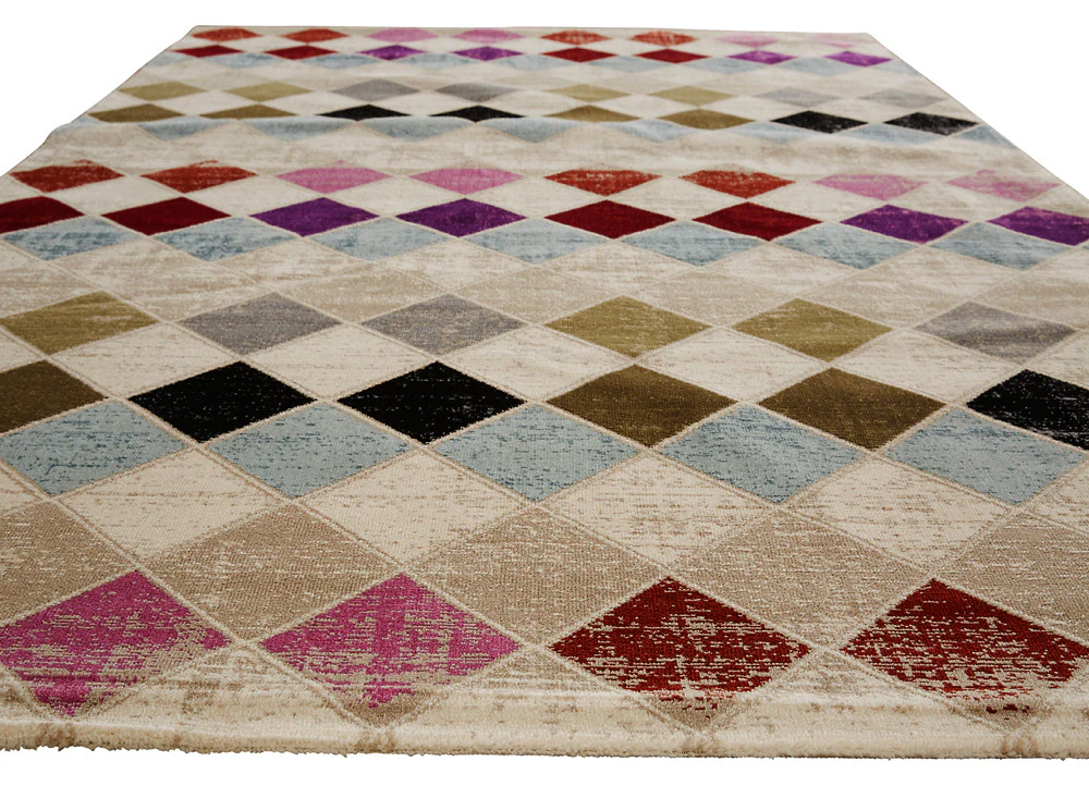 Zane Vaira Neutral/Blue Area Rug - Image 4