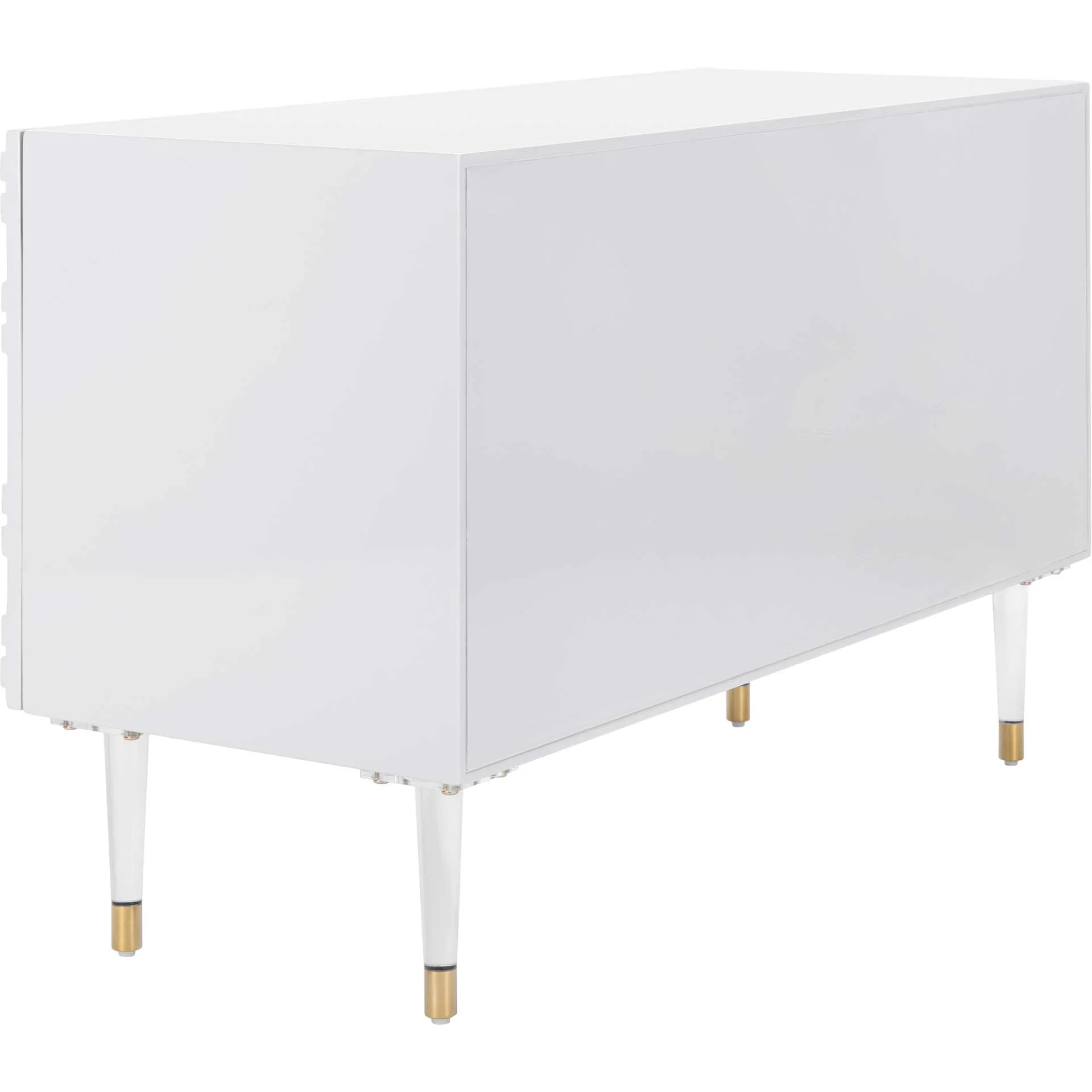 Zara Diamond Sideboard Gray/Gold - Image 5