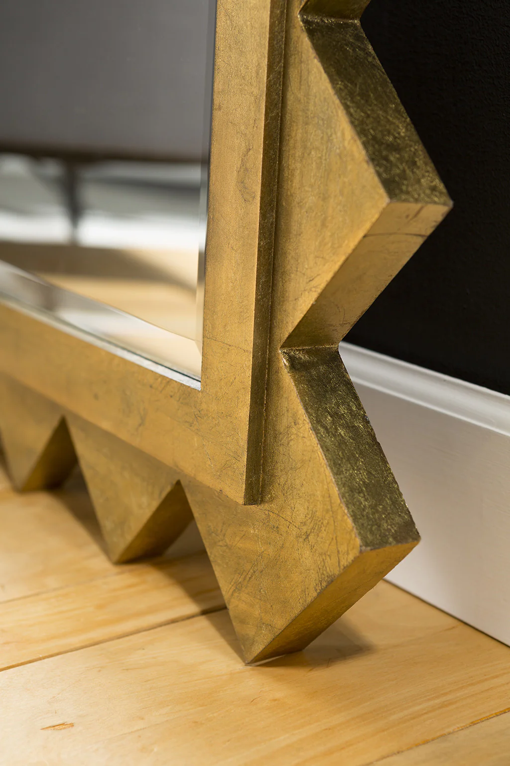 Zaragon Brilliant Gold Wall Mirror - Image 3