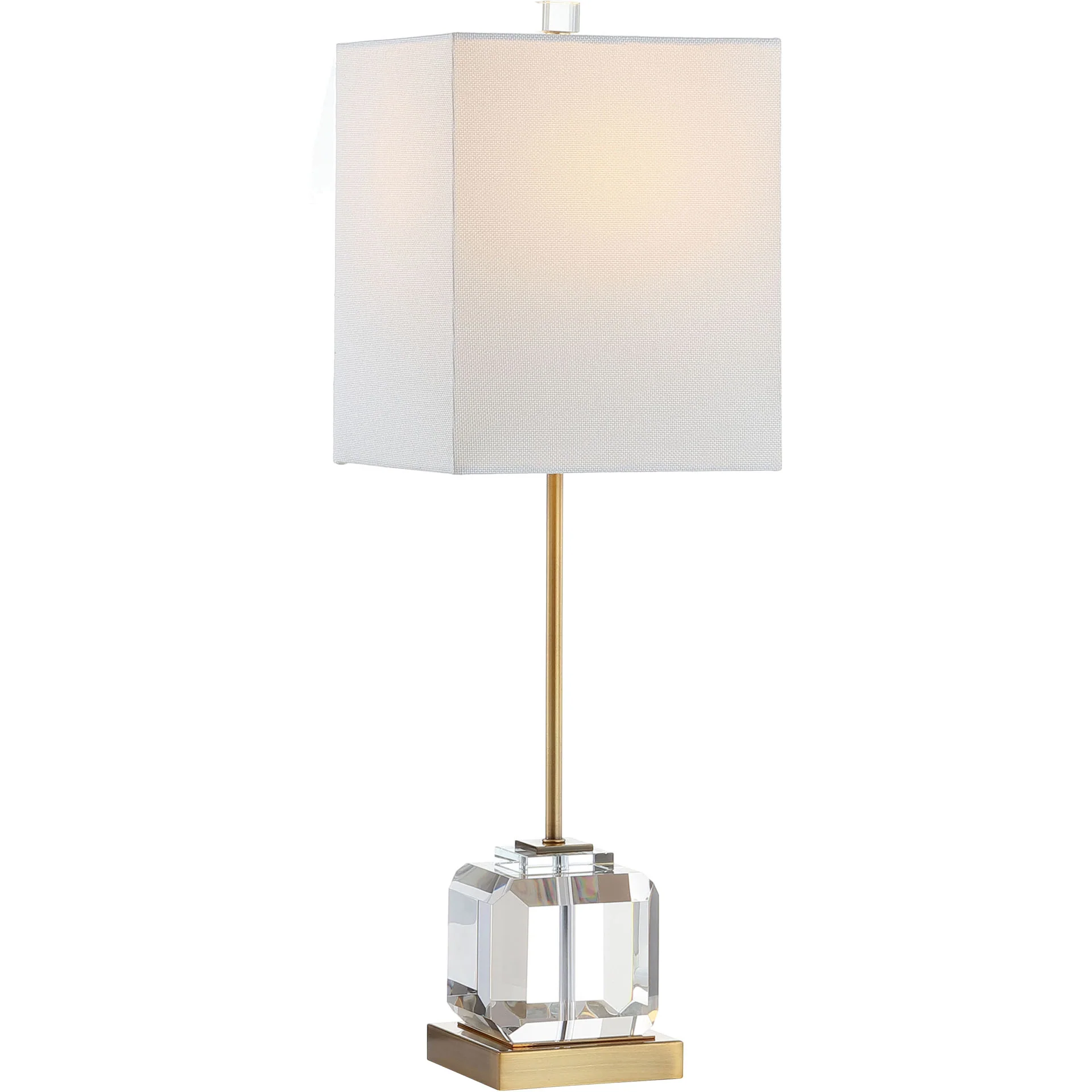 Zarina Table Lamps Clear/Brass Gold (Set of 2) - Image 2