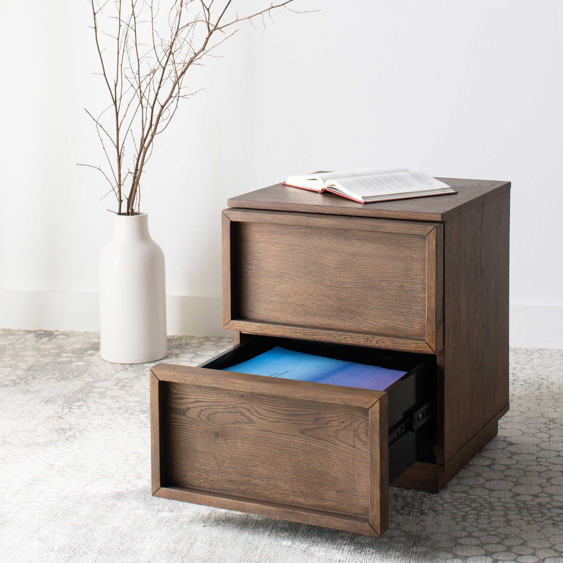 Zendaya 2 Drawer Nightstand Natural - Image 10