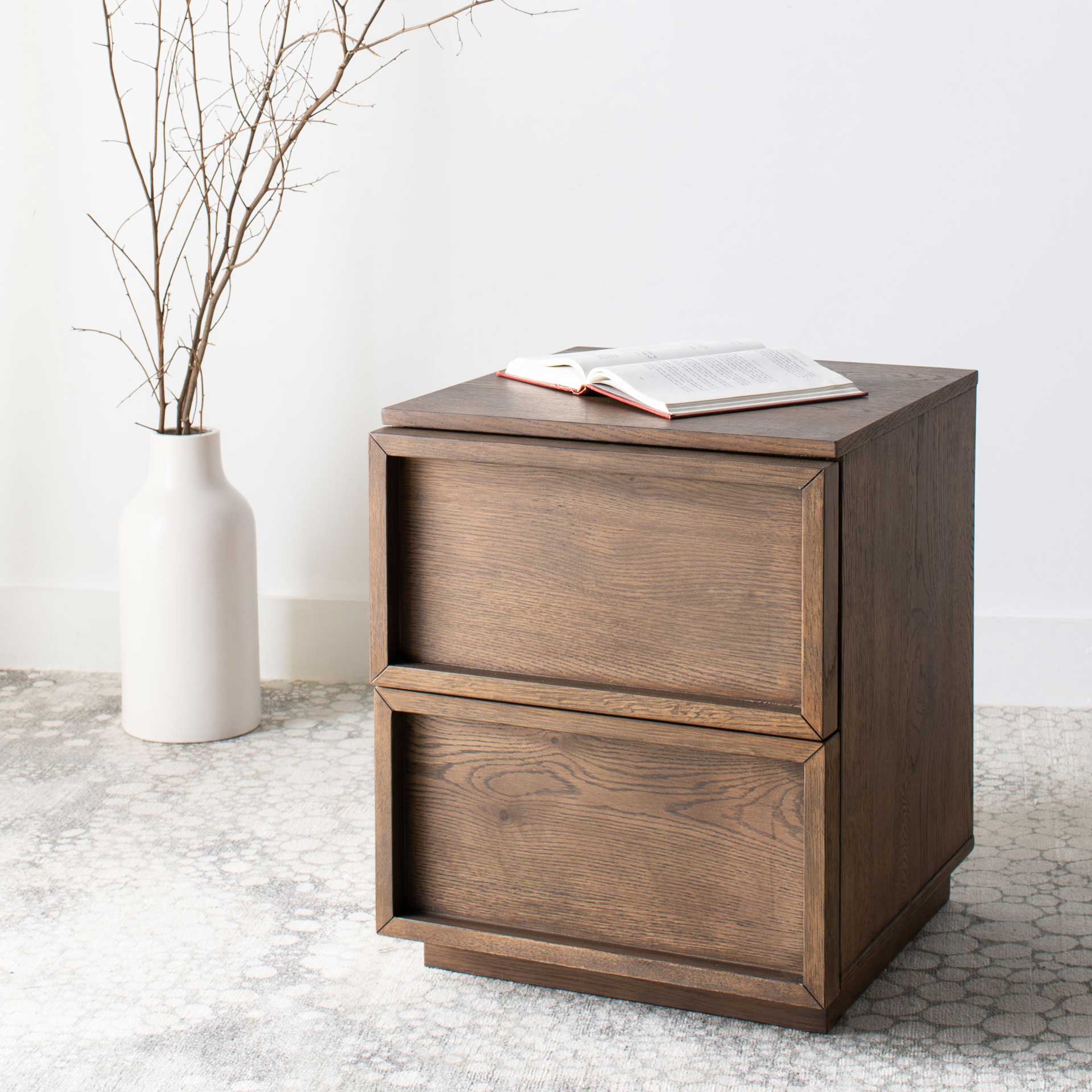 Zendaya 2 Drawer Nightstand Natural - Image 8