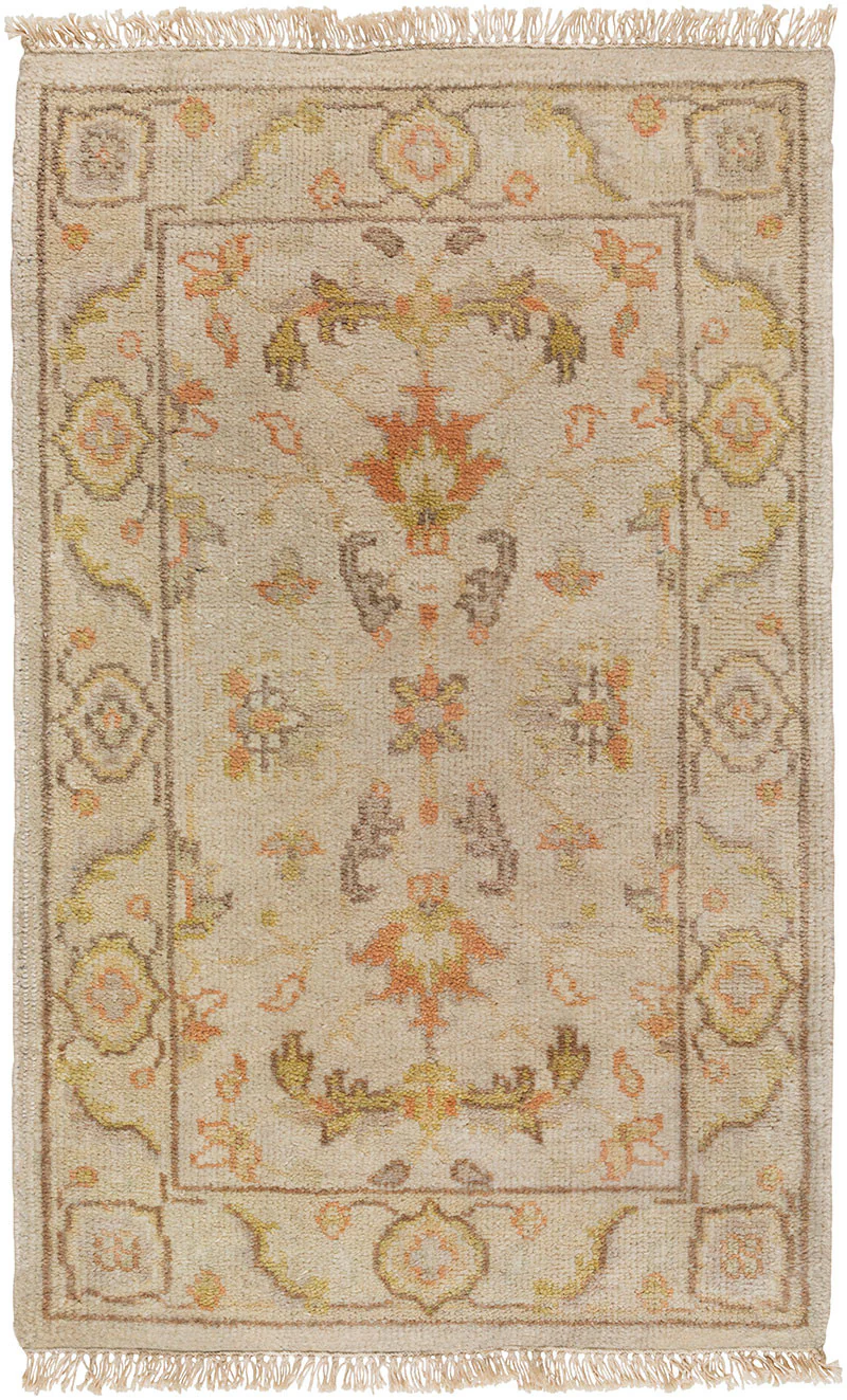 Zeus Beige/Sea Foam Area Rug - Image 2