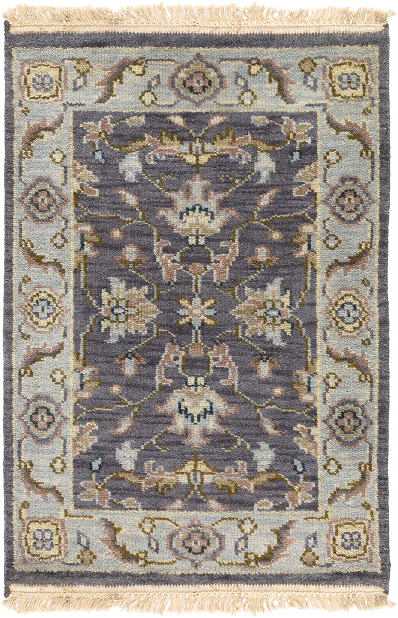 Zeus Charcoal/Sky Area Rug - Image 2