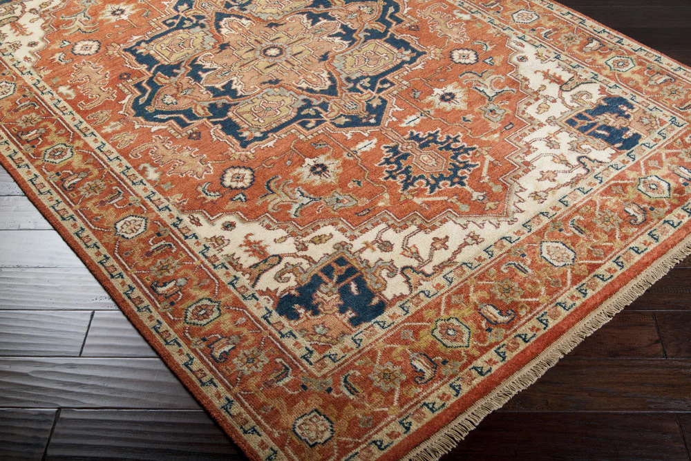 Zeus Cherry/Beige Area Rug - Image 5
